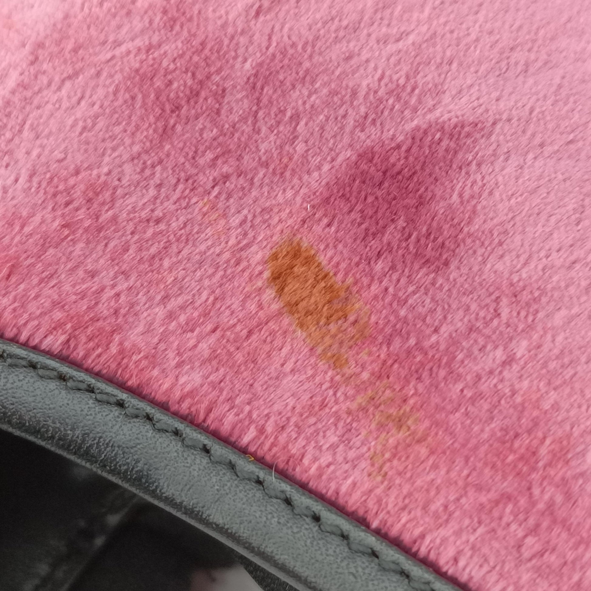 Jackie Pink×Black Velor x leather 001.33 ジャッキー ピンク×ブラック ベロア×レザー 001.33 