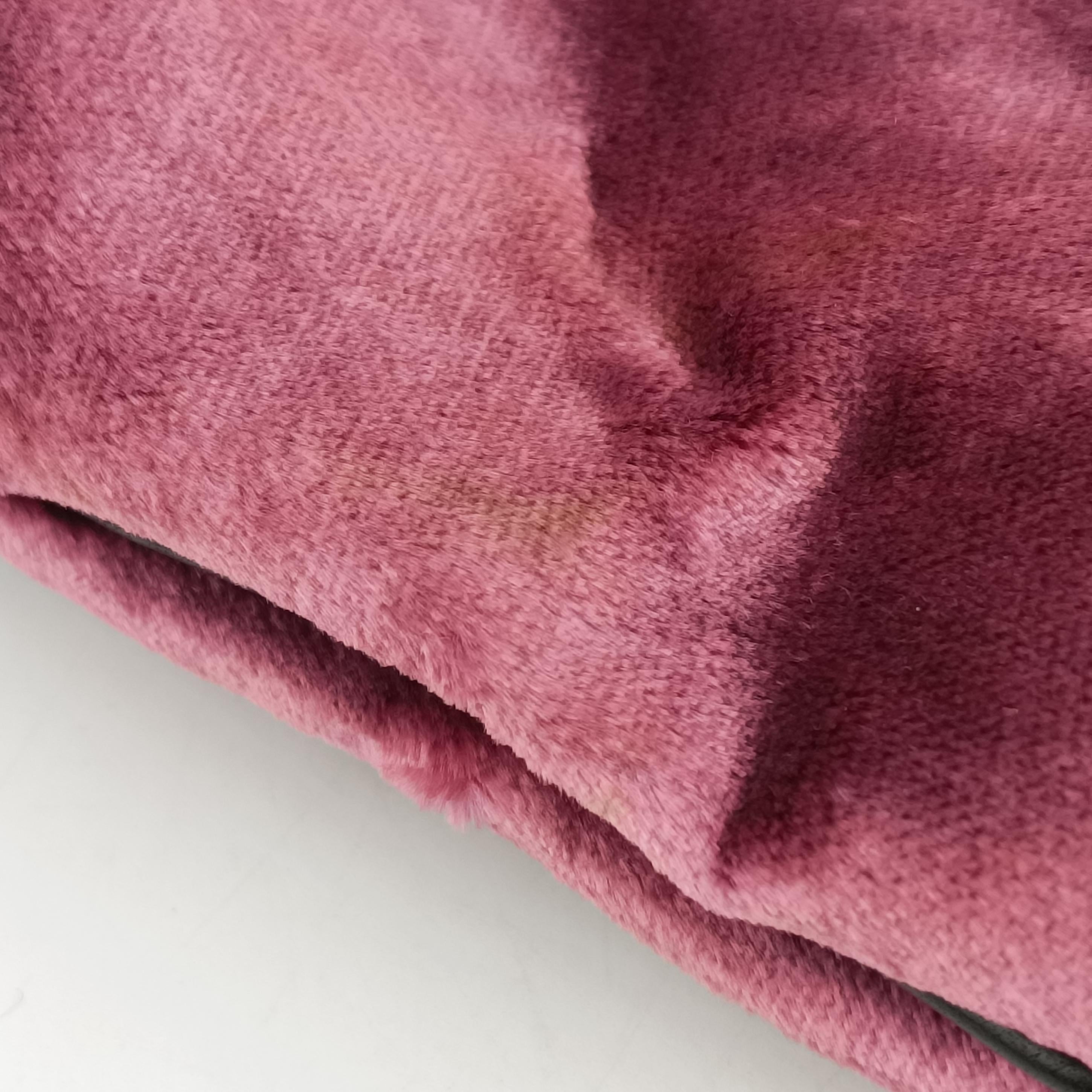 Jackie Pink×Black Velor x leather 001.33 ジャッキー ピンク×ブラック ベロア×レザー 001.33 