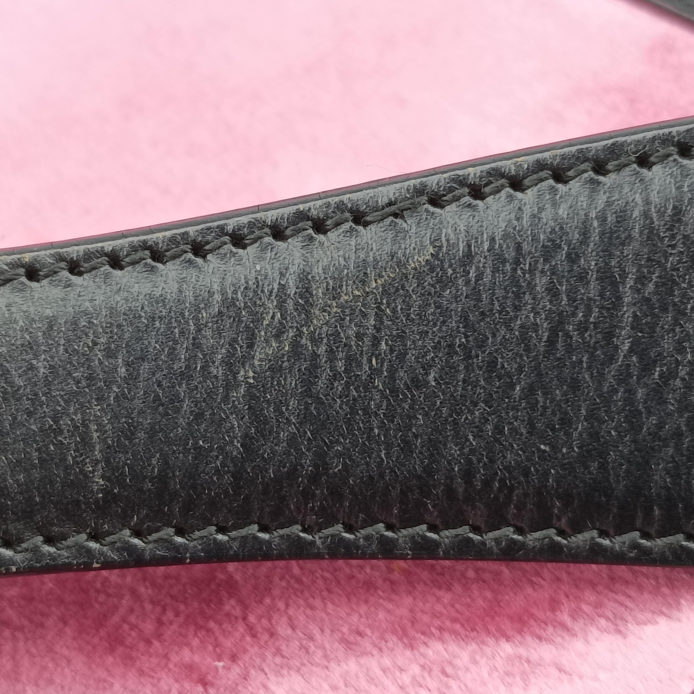 Jackie Pink×Black Velor x leather 001.33 ジャッキー ピンク×ブラック ベロア×レザー 001.33 