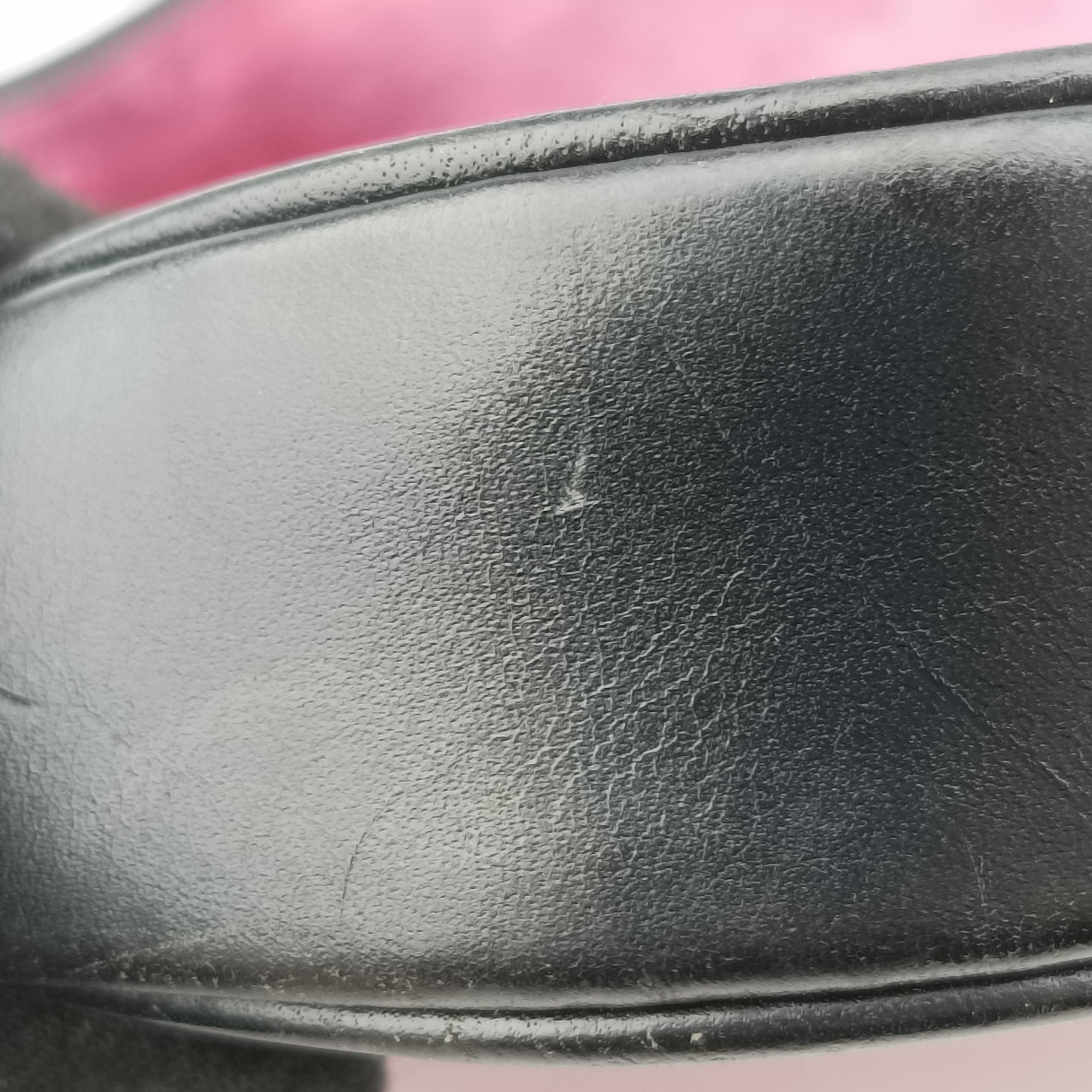 Jackie Pink×Black Velor x leather 001.33 ジャッキー ピンク×ブラック ベロア×レザー 001.33 