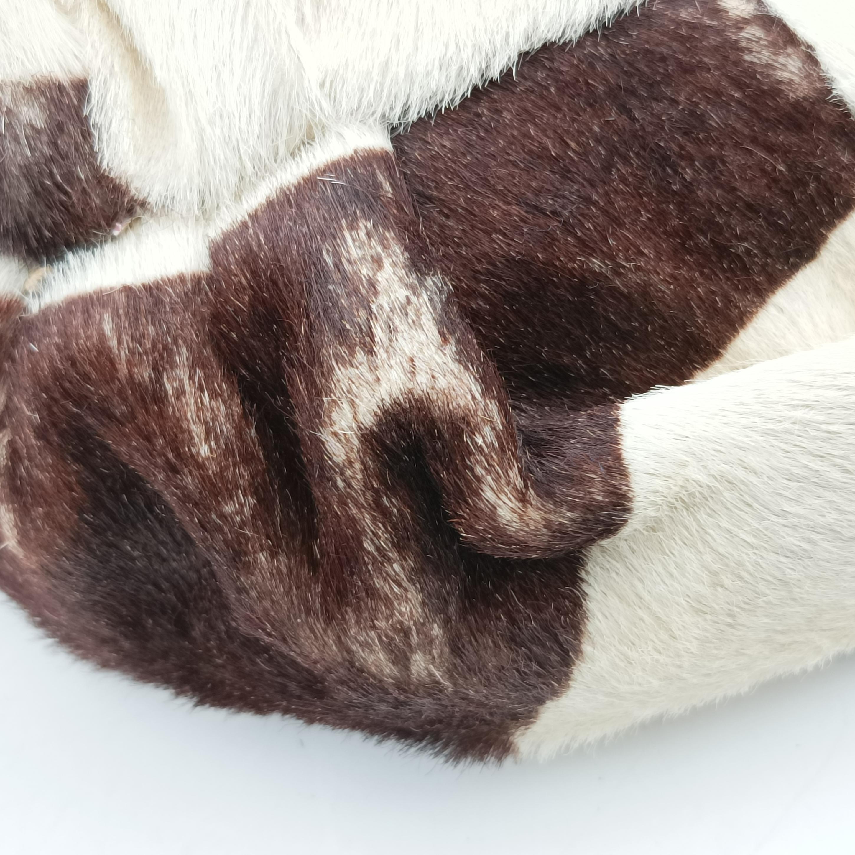 jazz club Brown x Ivory x Black ponyhair 05-MA-0018ジャズクラブ ブラウン×アイボリー×ブラック ハラコ 05-MA-0018