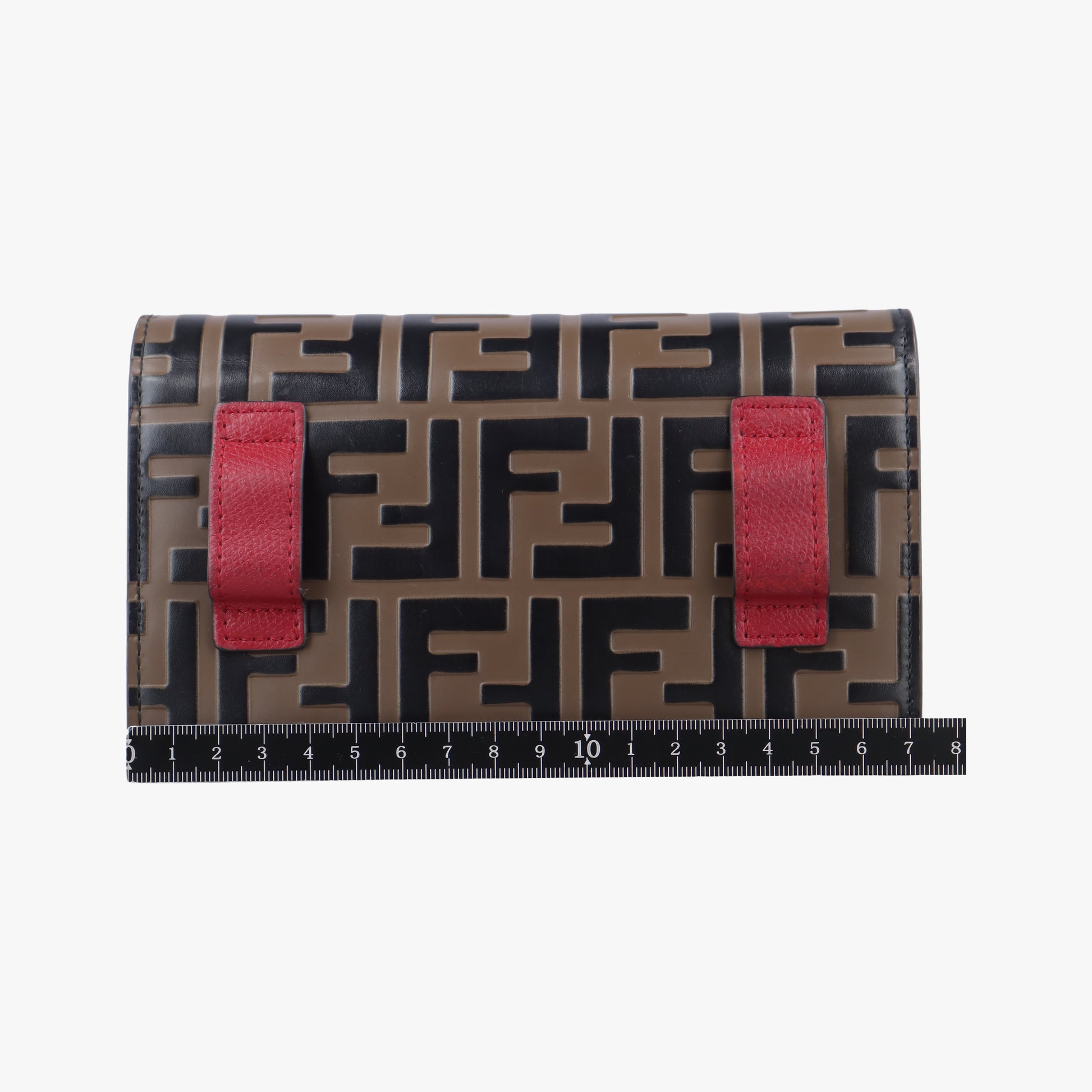 F is Brown×red Leather 8BM005 8BM005-A6CB 198-8210エフ イズ ブラウン×レッド レザー 8BM005 8BM005-A6CB 198-8210