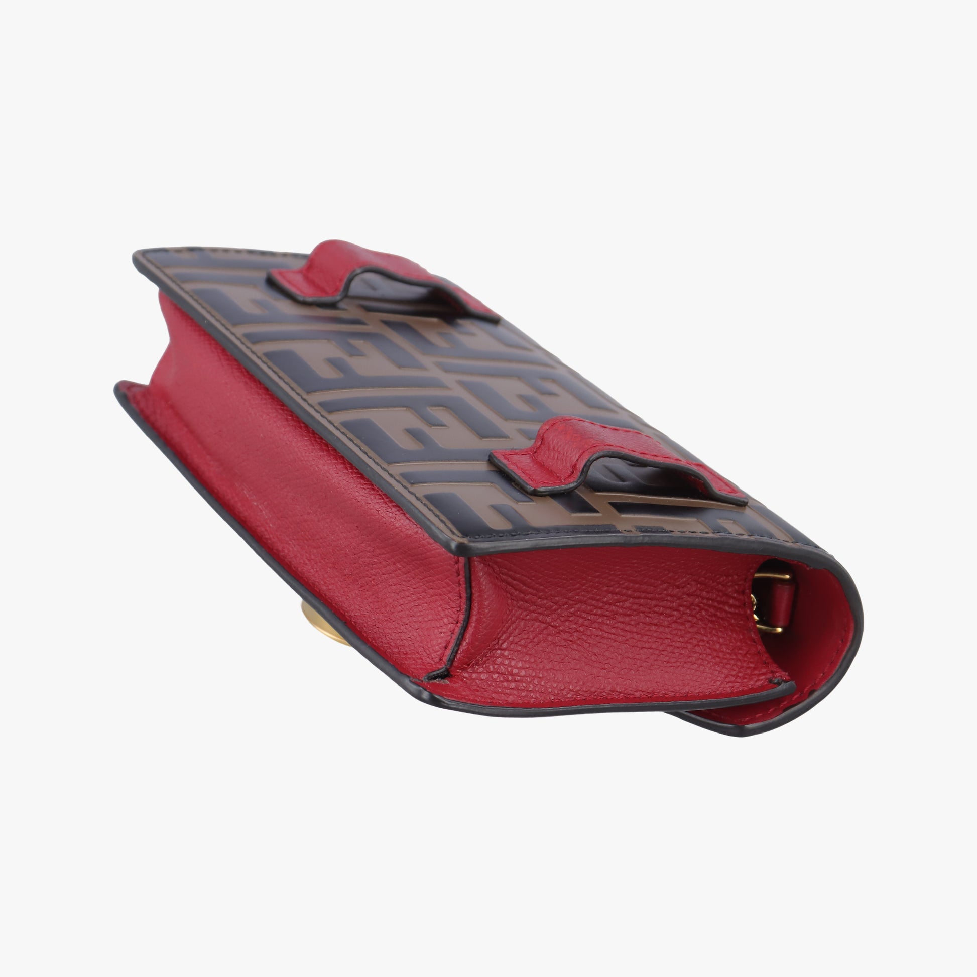 F is Brown×red Leather 8BM005 8BM005-A6CB 198-8210エフ イズ ブラウン×レッド レザー 8BM005 8BM005-A6CB 198-8210