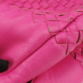 CAMPANA Intrecciato Pink lambskin B02147392Zカンパーナ イントレチャート ピンク ラムスキン B02147392Z