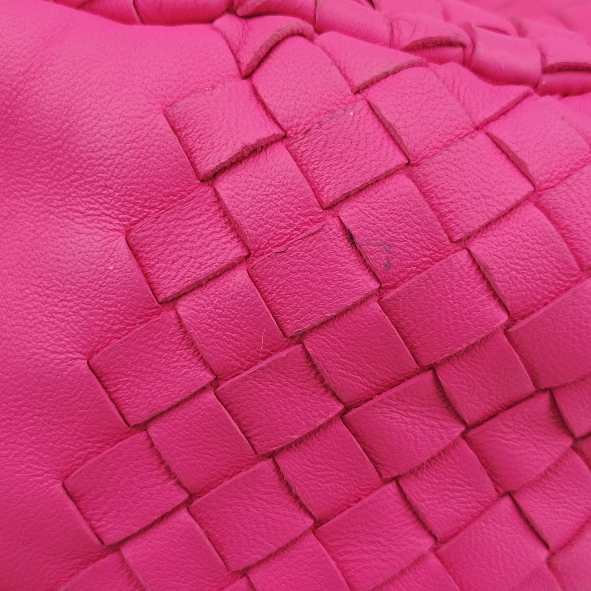 CAMPANA Intrecciato Pink lambskin B02147392Zカンパーナ イントレチャート ピンク ラムスキン B02147392Z