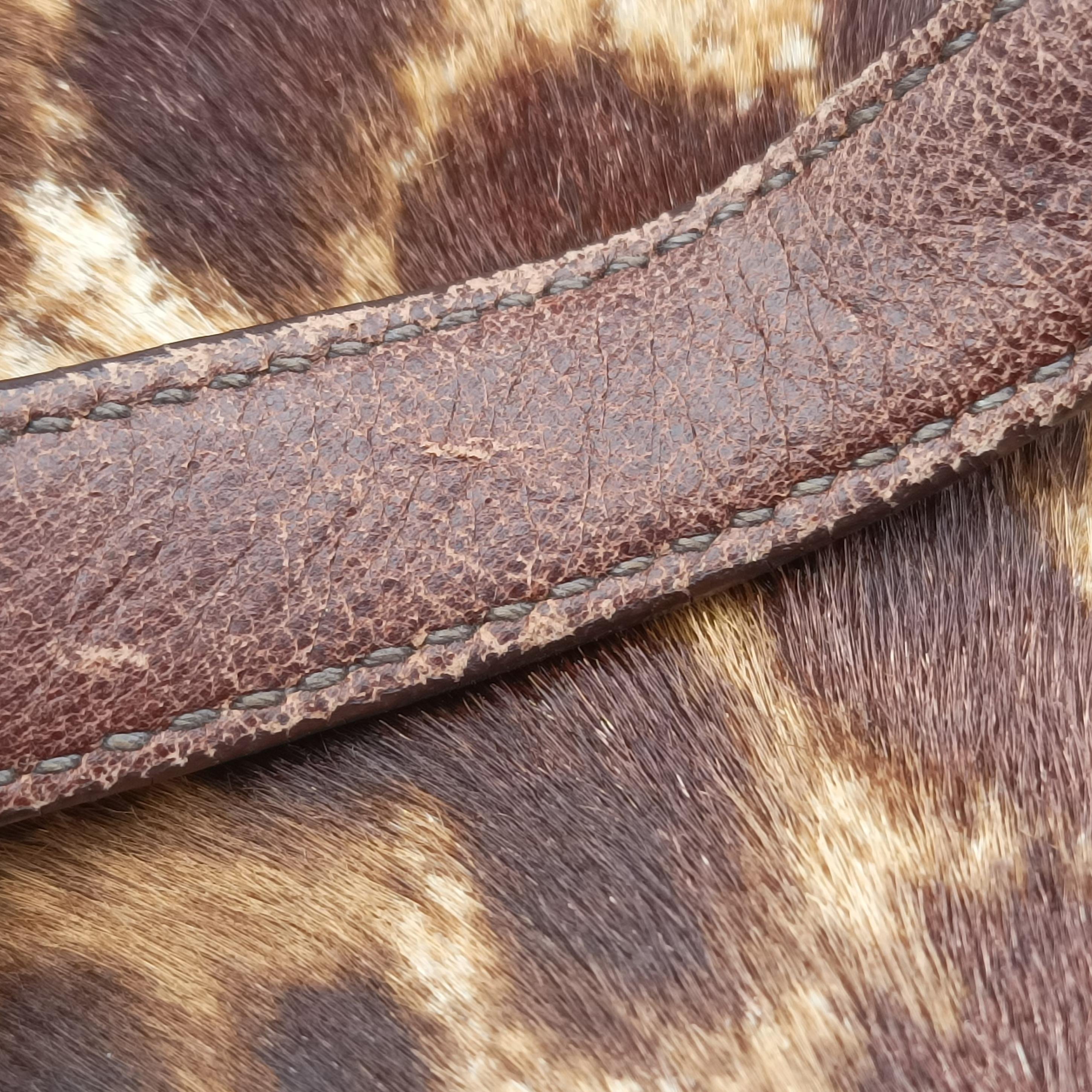 Leopard print Multicolour ponyhair　 123ヒョウ柄レオバード マルチカラー ハラコ 123