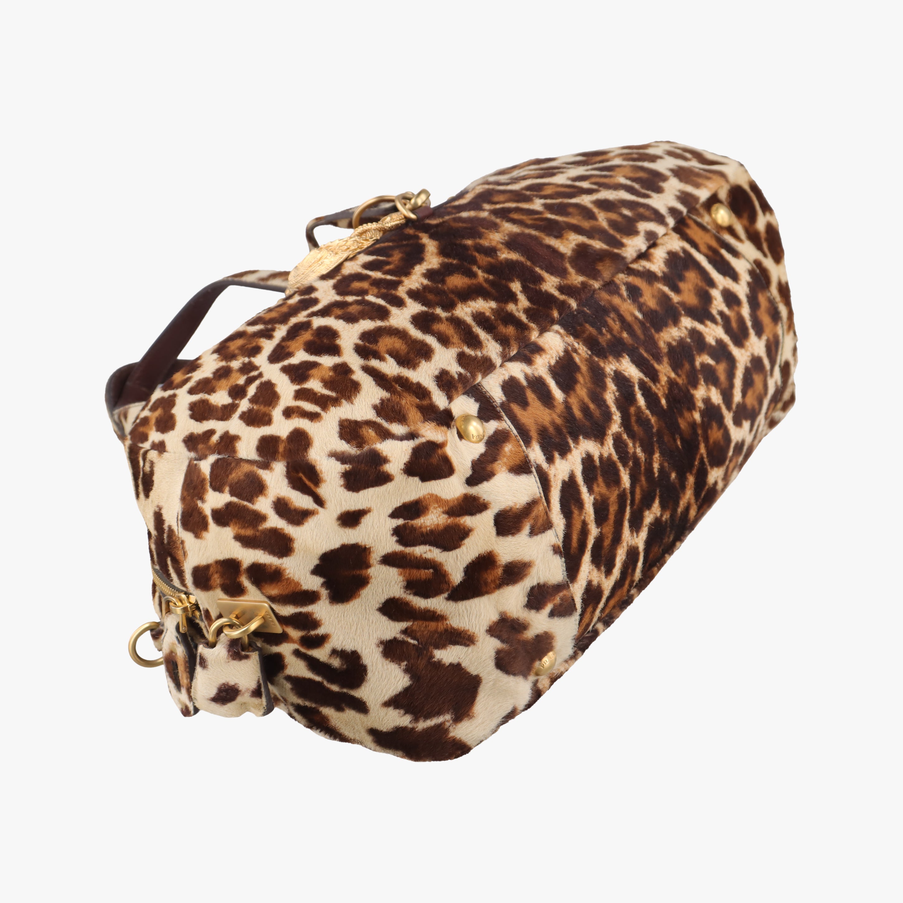 Leopard print Multicolour ponyhair　 123ヒョウ柄レオバード マルチカラー ハラコ 123