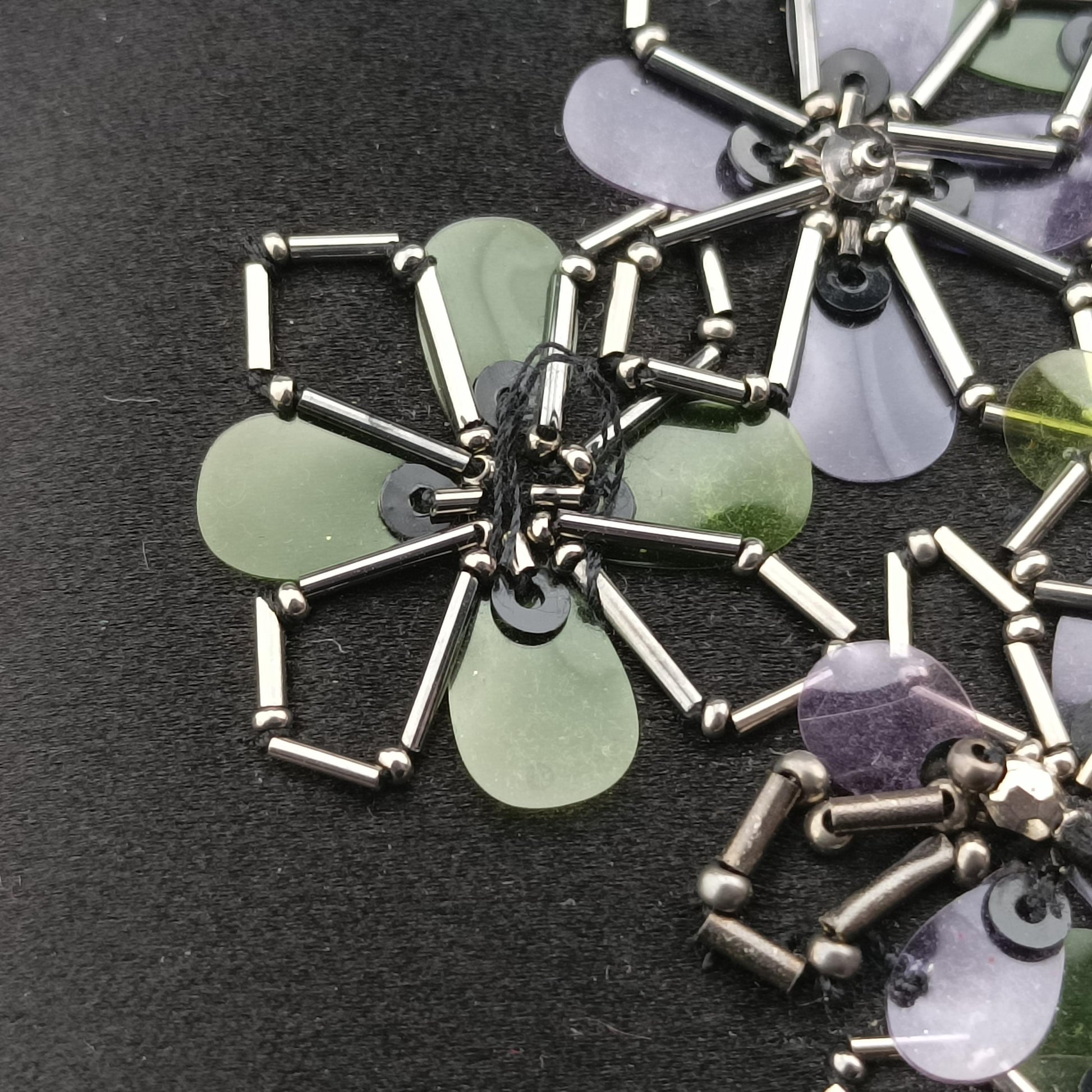 Lady Dior Black silk 04-MA-1126レディディオール ブラック シルク 04-MA-1126