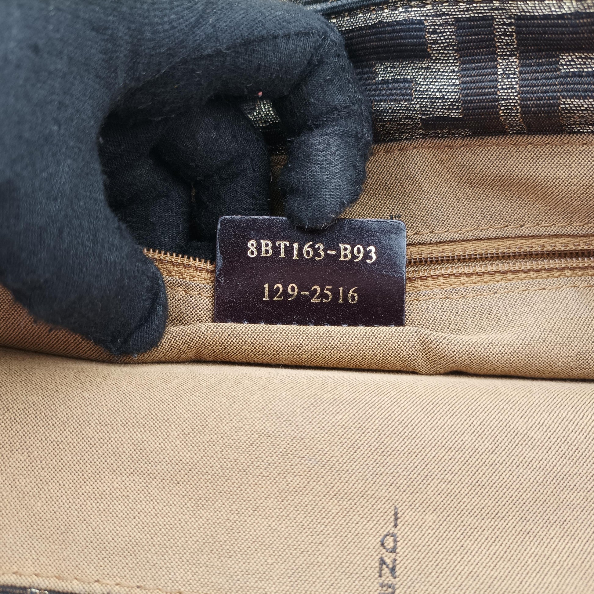 Mia Flap Brown canvas 8BT163 8BT163-B93 129-2516ミア フラップ ブラウン キャンバス 8BT163 8BT163-B93 129-2516