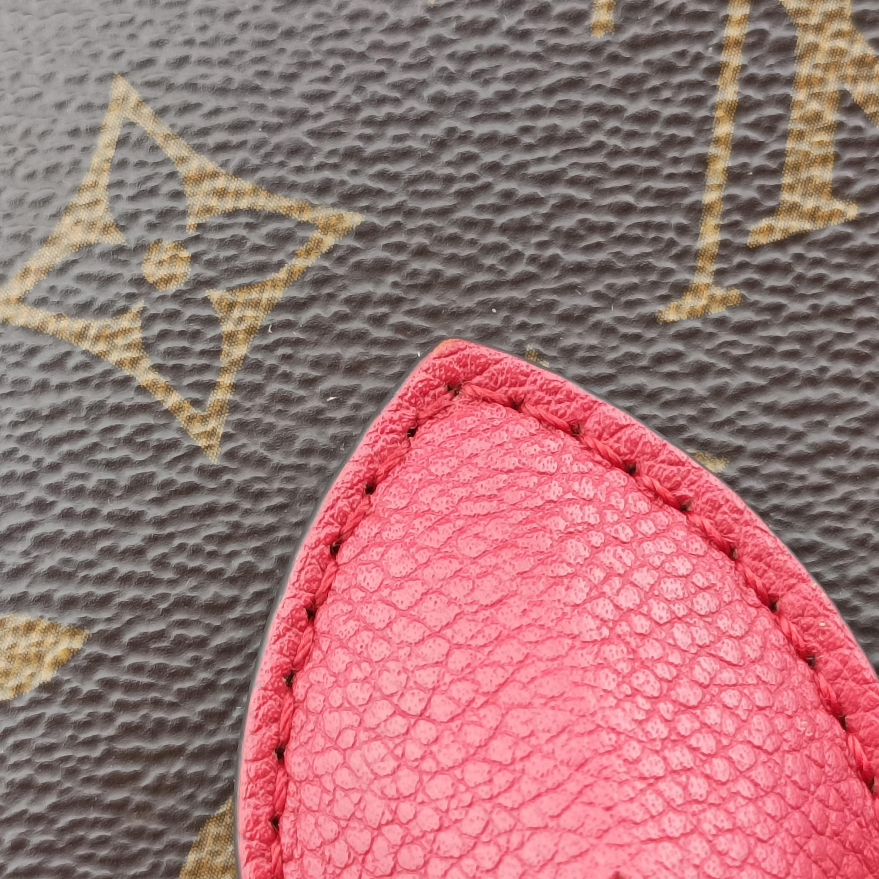 FLANDRIN Brown×CERISE Monogram Canvas×calf leather M41596 DU2177フランドリン モノグラム/ブラウン×スリーズ モノグラムキャンバス×カーフレザー M41596 DU2177