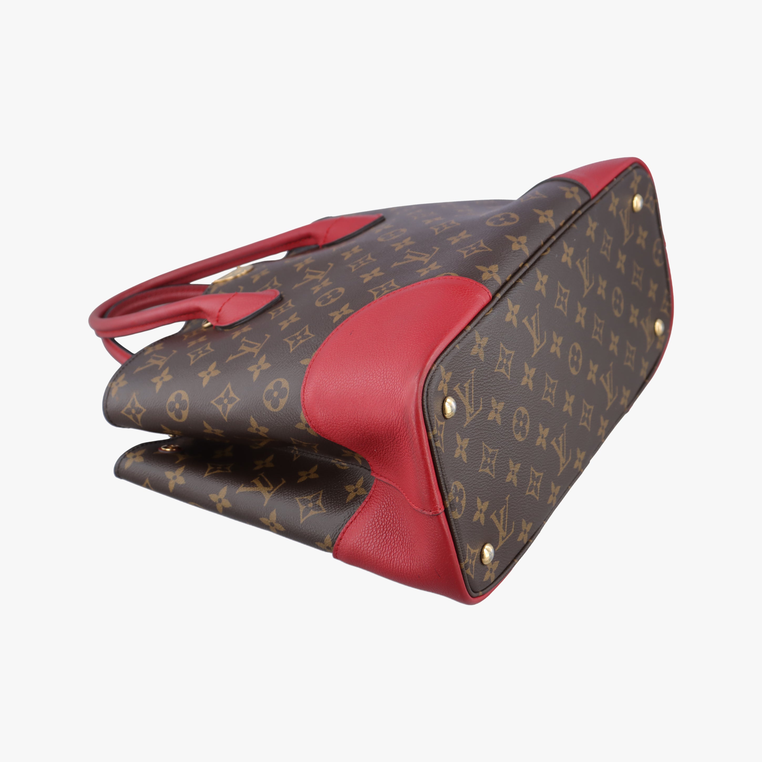 FLANDRIN Brown×CERISE Monogram Canvas×calf leather M41596 DU2177フランドリン モノグラム/ブラウン×スリーズ モノグラムキャンバス×カーフレザー M41596 DU2177