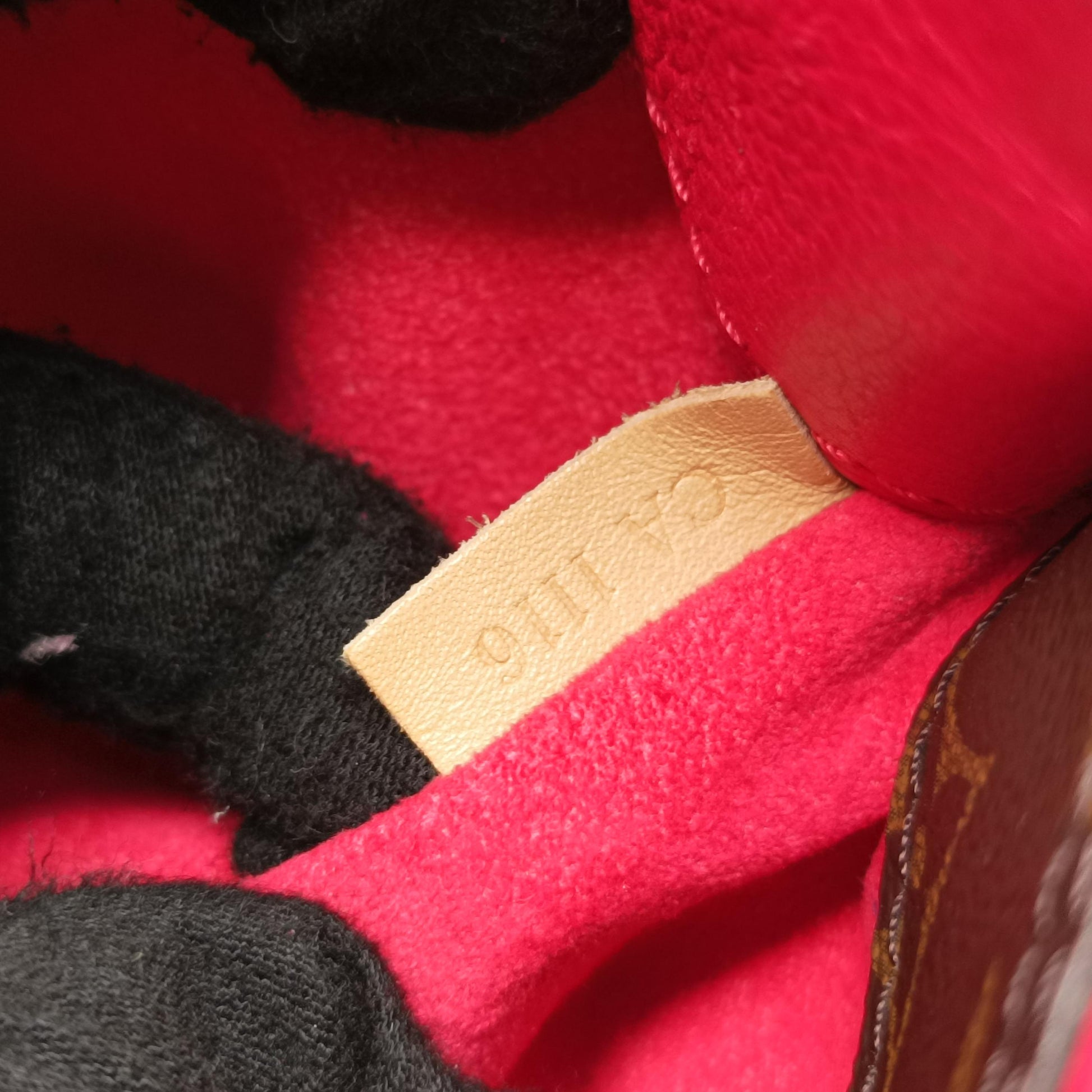 PALLAS Brown×CERISE Monogram Canvas×calf leather M41175 CA1116パラス モノグラム/ブラウン×スリーズ モノグラムキャンバス×カーフレザー M41175 CA1116