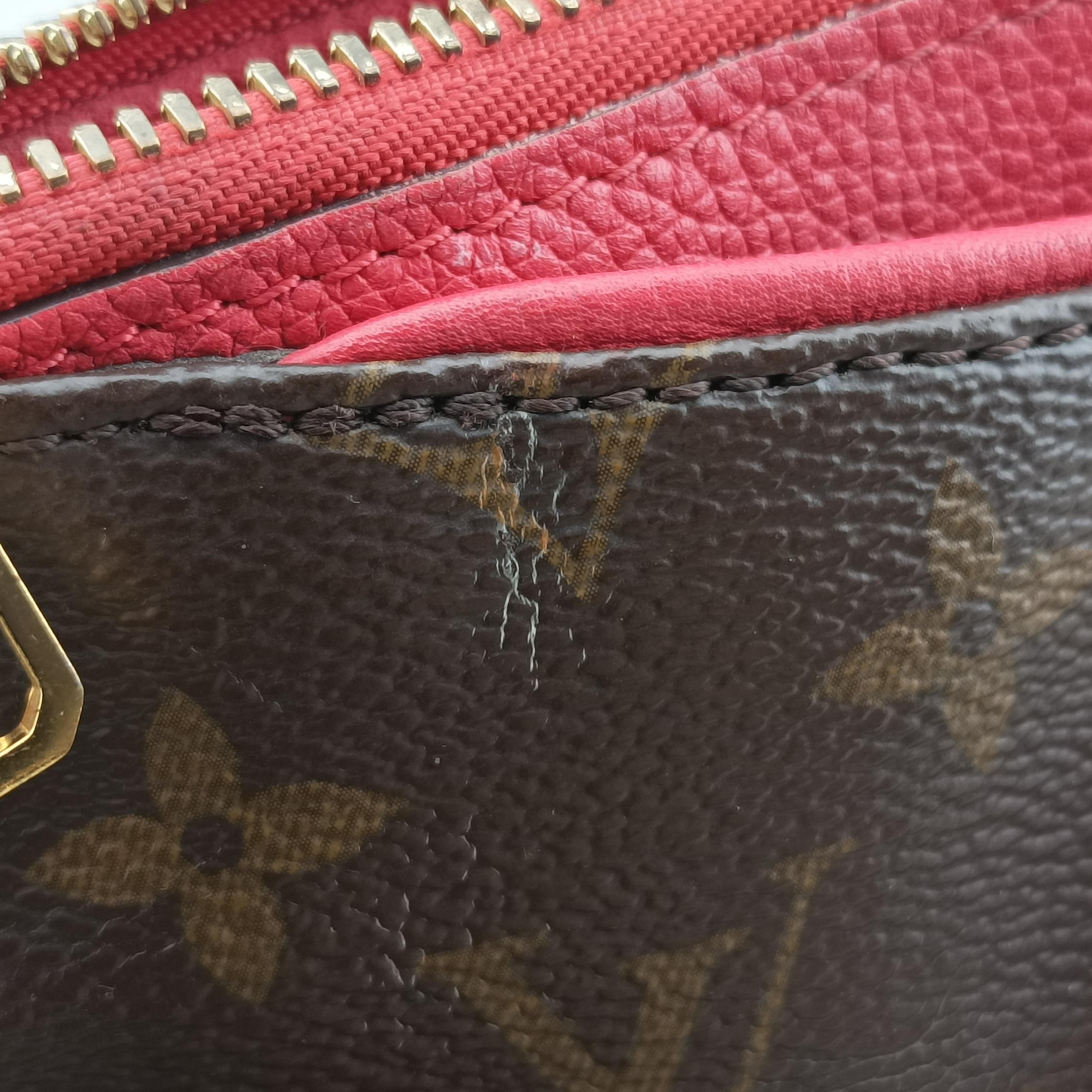 PALLAS Brown×CERISE Monogram Canvas×calf leather M41175 CA1116パラス モノグラム/ブラウン×スリーズ モノグラムキャンバス×カーフレザー M41175 CA1116