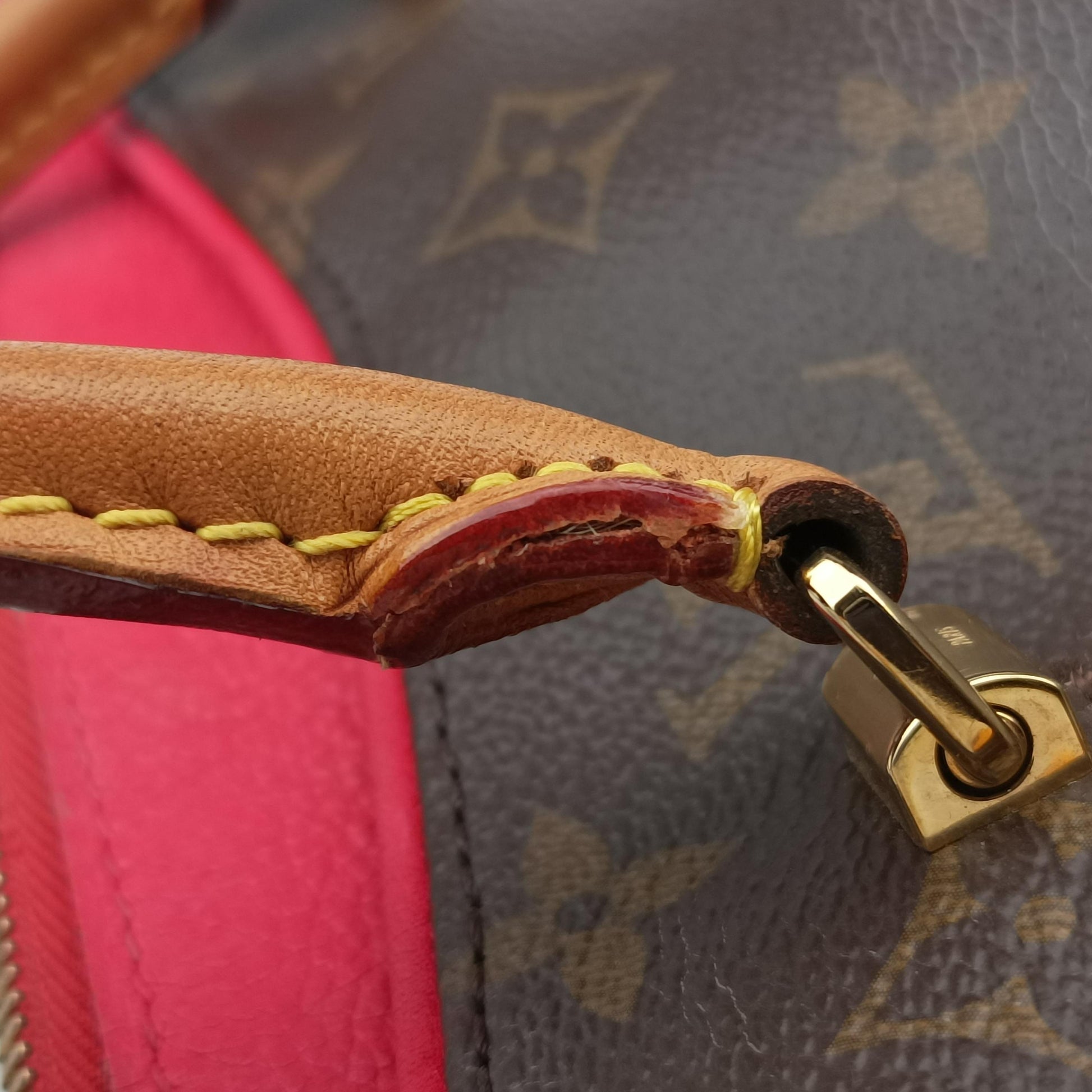 PALLAS Brown×CERISE Monogram Canvas×calf leather M41175 CA1116パラス モノグラム/ブラウン×スリーズ モノグラムキャンバス×カーフレザー M41175 CA1116