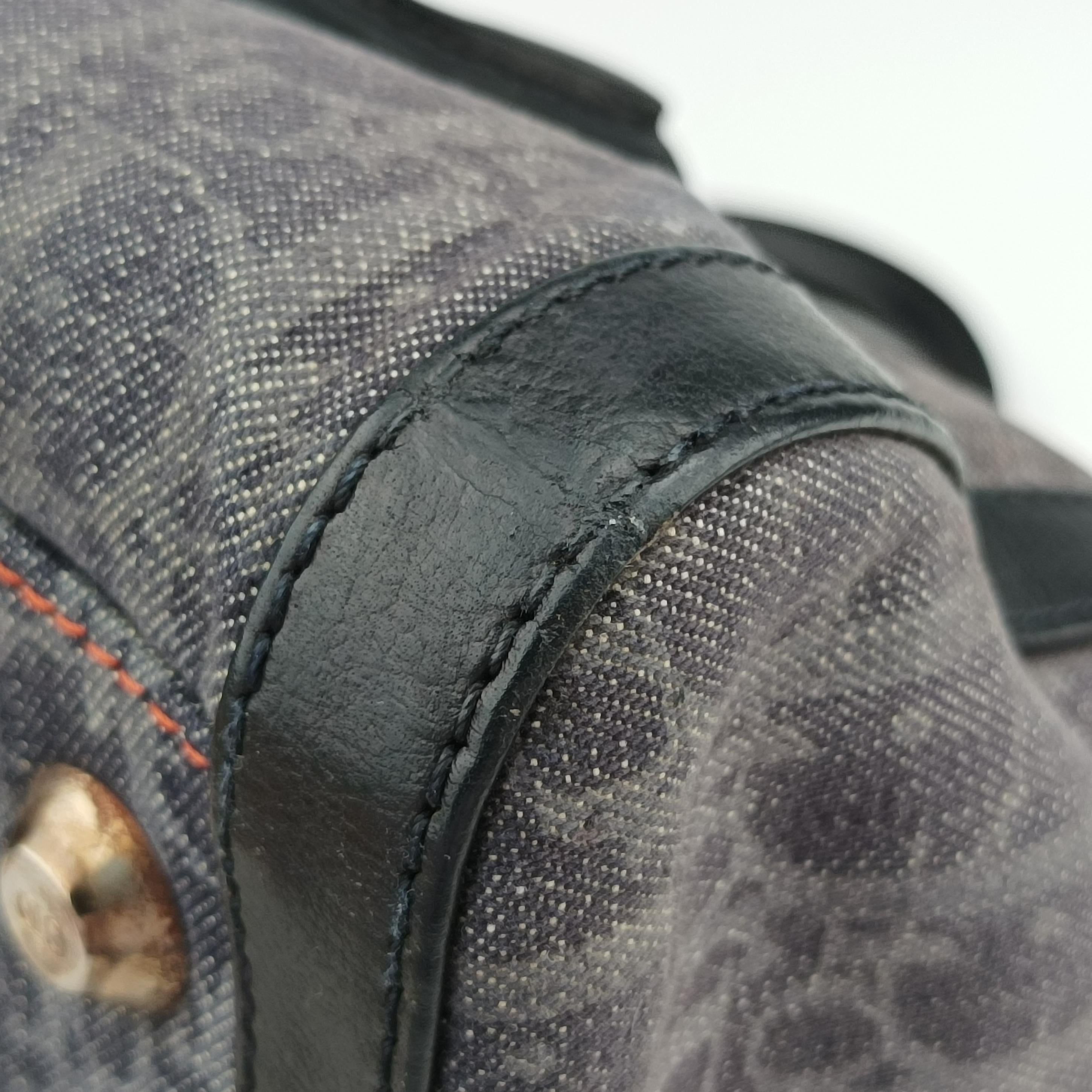 Trotter Grey×Multicolour canvas 02-BO-1005トロッター グレー×マルチカラー キャンバス 02-BO-1005
