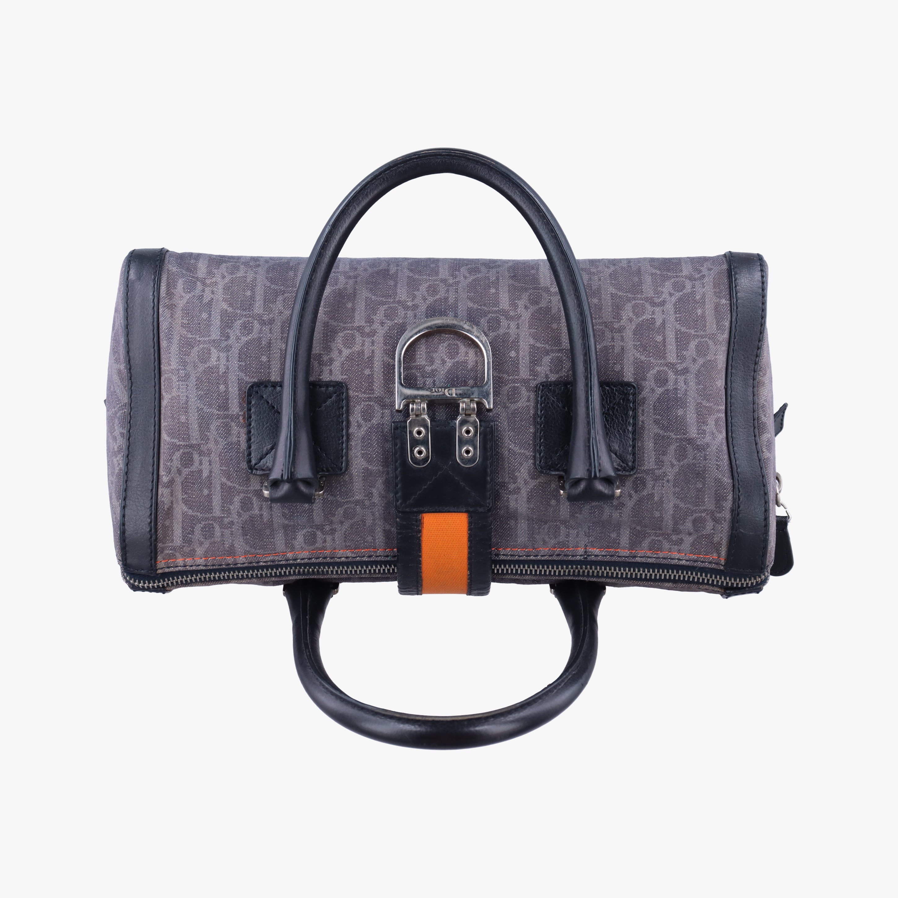 Trotter Grey×Multicolour canvas 02-BO-1005トロッター グレー×マルチカラー キャンバス 02-BO-1005