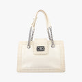 Jetsetter Boy Shopping Tote White Patent A67020 16196747ジェットセッター ボーイ ショッピング トート ホワイト パテント A67020 16196747