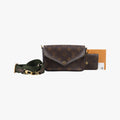 Multi Pochette FeLICIE Brown×beige Monogram Canvas M80091 IC Chip ミュルティ ポシェット フェリシー モノグラム/ブラウン×ベージュ モノグラムキャンバス M80091 ICチップ 