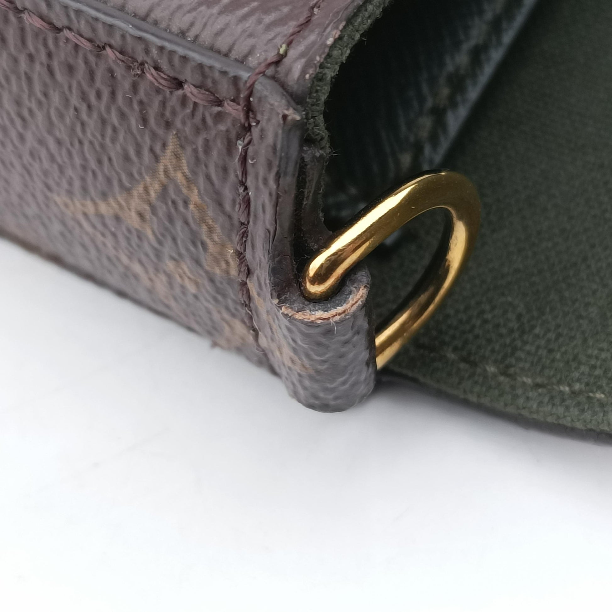 Multi Pochette FeLICIE Brown×beige Monogram Canvas M80091 IC Chip ミュルティ ポシェット フェリシー モノグラム/ブラウン×ベージュ モノグラムキャンバス M80091 ICチップ 