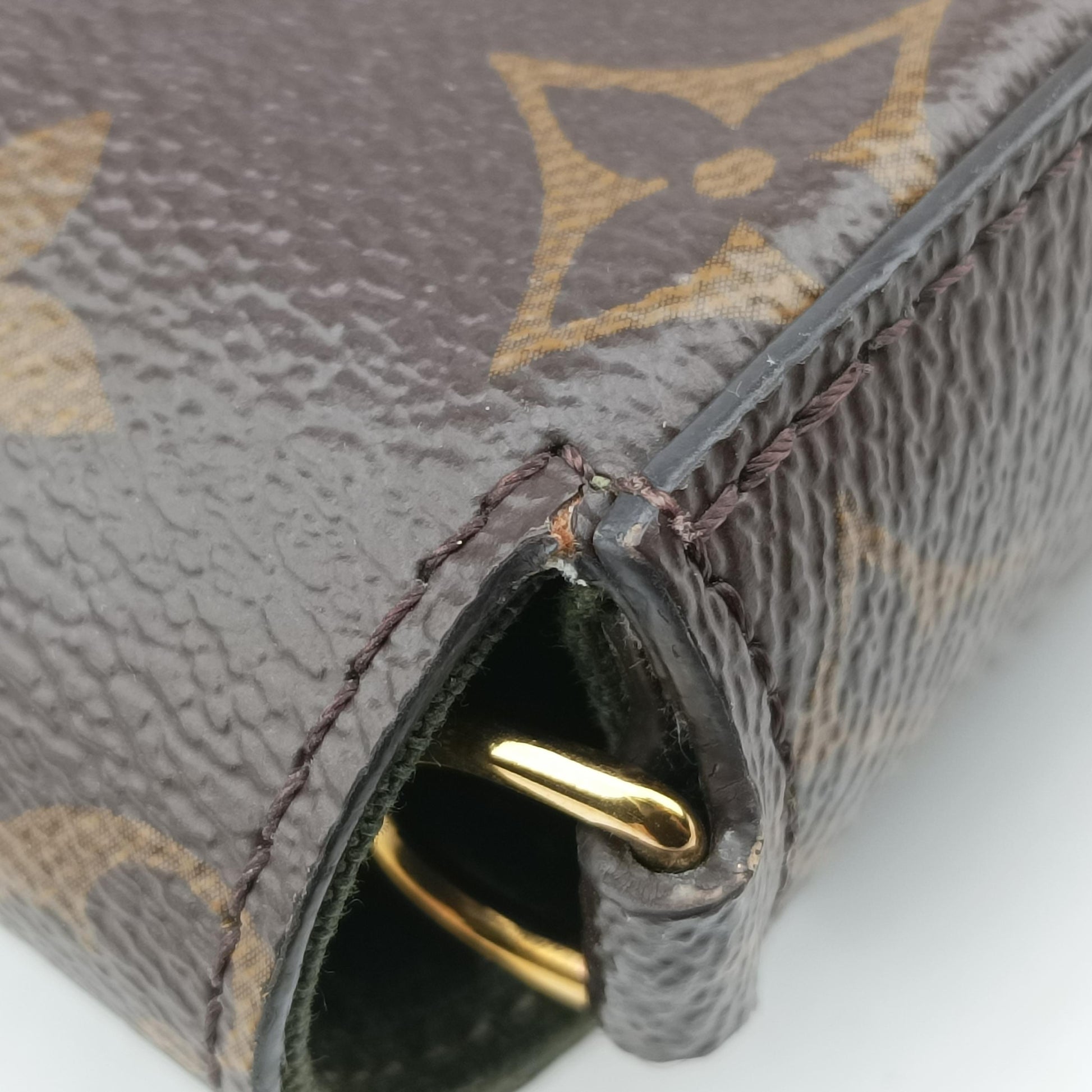 Multi Pochette FeLICIE Brown×beige Monogram Canvas M80091 IC Chip ミュルティ ポシェット フェリシー モノグラム/ブラウン×ベージュ モノグラムキャンバス M80091 ICチップ 