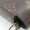 Multi Pochette FeLICIE Brown×beige Monogram Canvas M80091 IC Chip ミュルティ ポシェット フェリシー モノグラム/ブラウン×ベージュ モノグラムキャンバス M80091 ICチップ 
