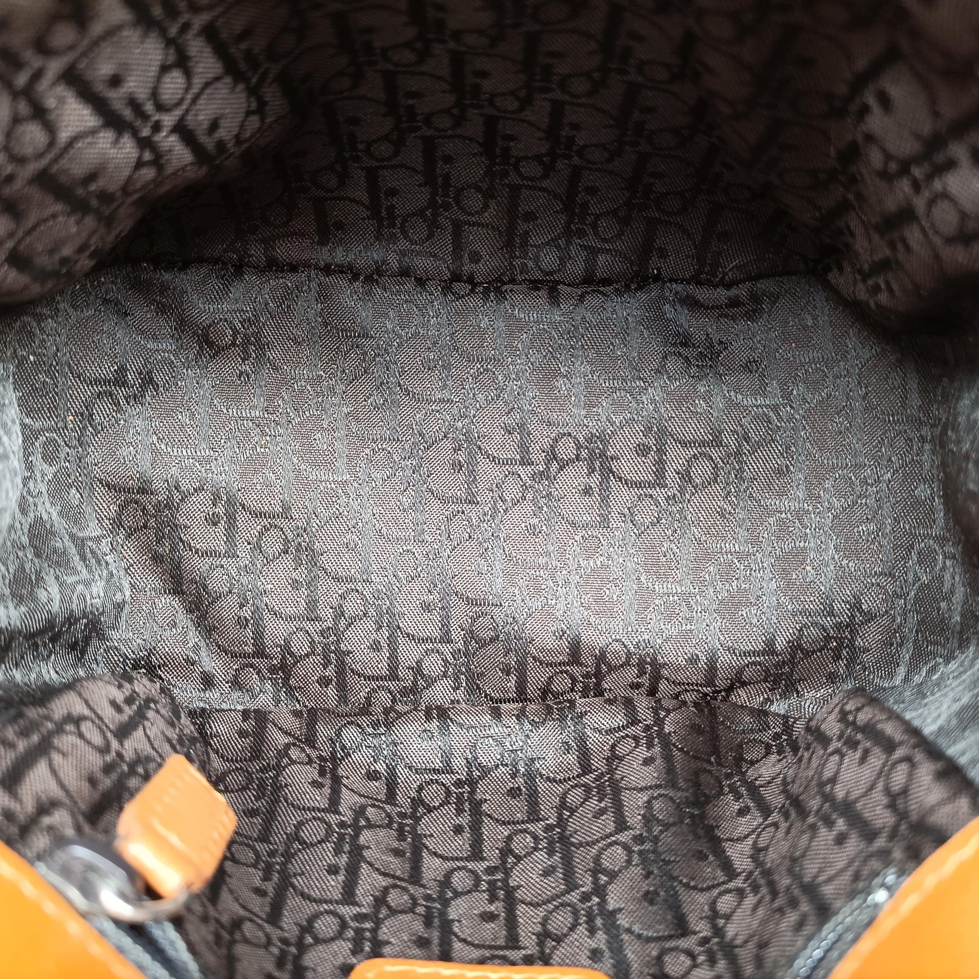 D logo Brown fur×leather 15-MA-0065Dロゴ ブラウン ファー×レザー 15-MA-0065