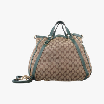 GG Abbey Multicolour canvas×leather 130734 GGアビー マルチカラー キャンバス×レザー 130734 