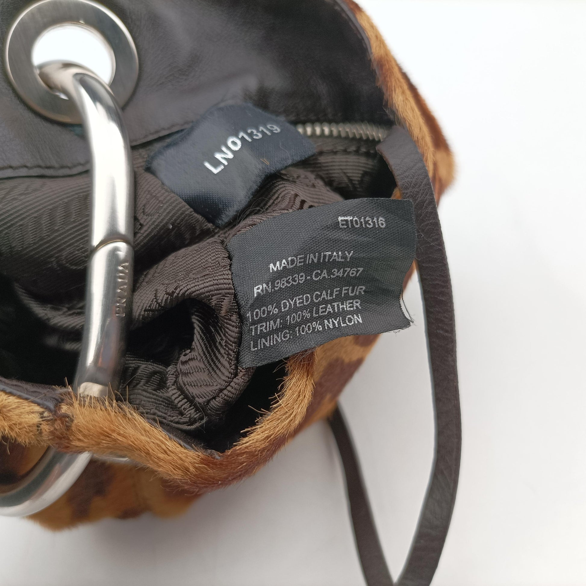 Cheetah Micro Multicolour ponyhair 58チーターマイクロ マルチカラー ハラコ 58