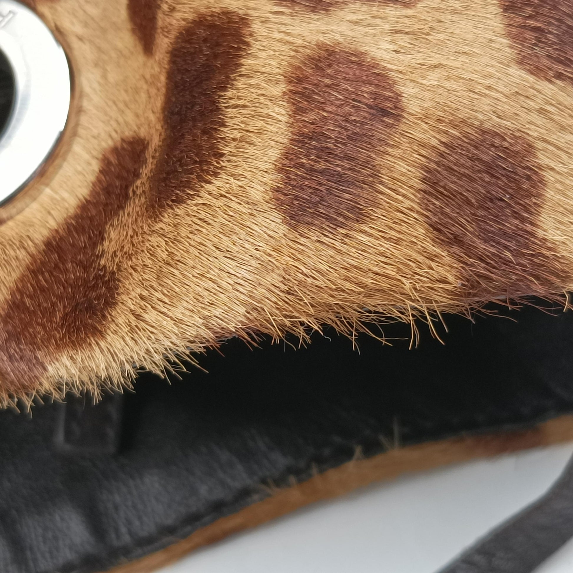 Cheetah Micro Multicolour ponyhair 58チーターマイクロ マルチカラー ハラコ 58