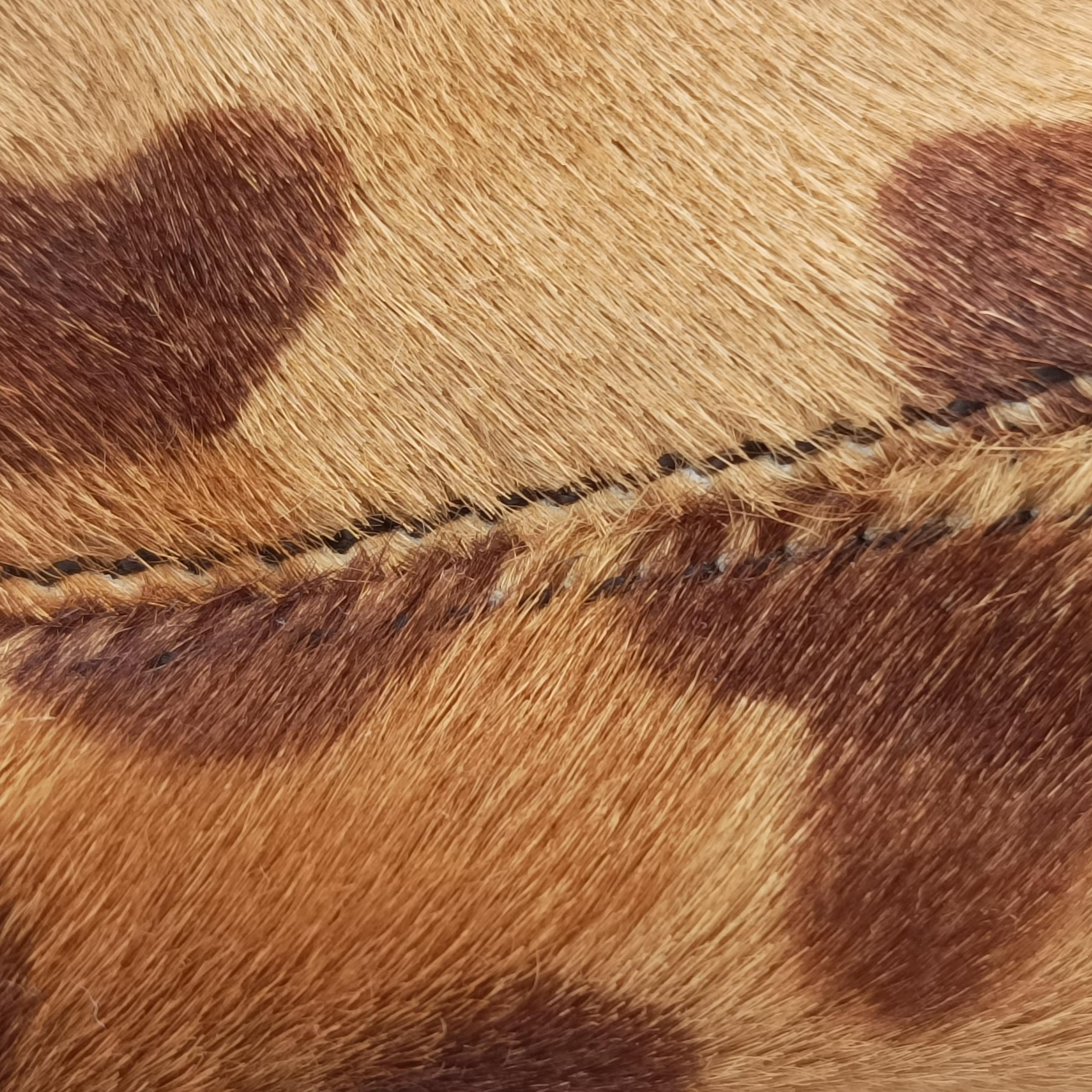 Cheetah Micro Multicolour ponyhair 58チーターマイクロ マルチカラー ハラコ 58