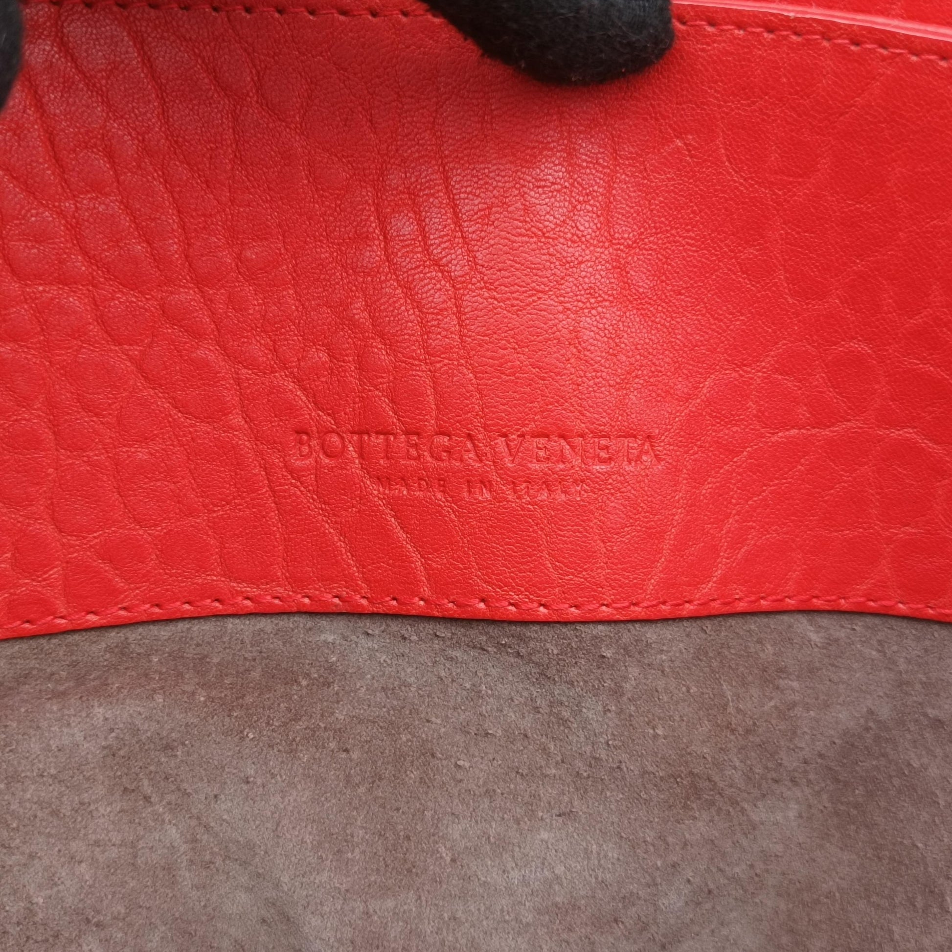 Roma Stitch Intrecciato Orange Leather B00114364Cローマ イントレチャート オレンジ レザー B00114364C