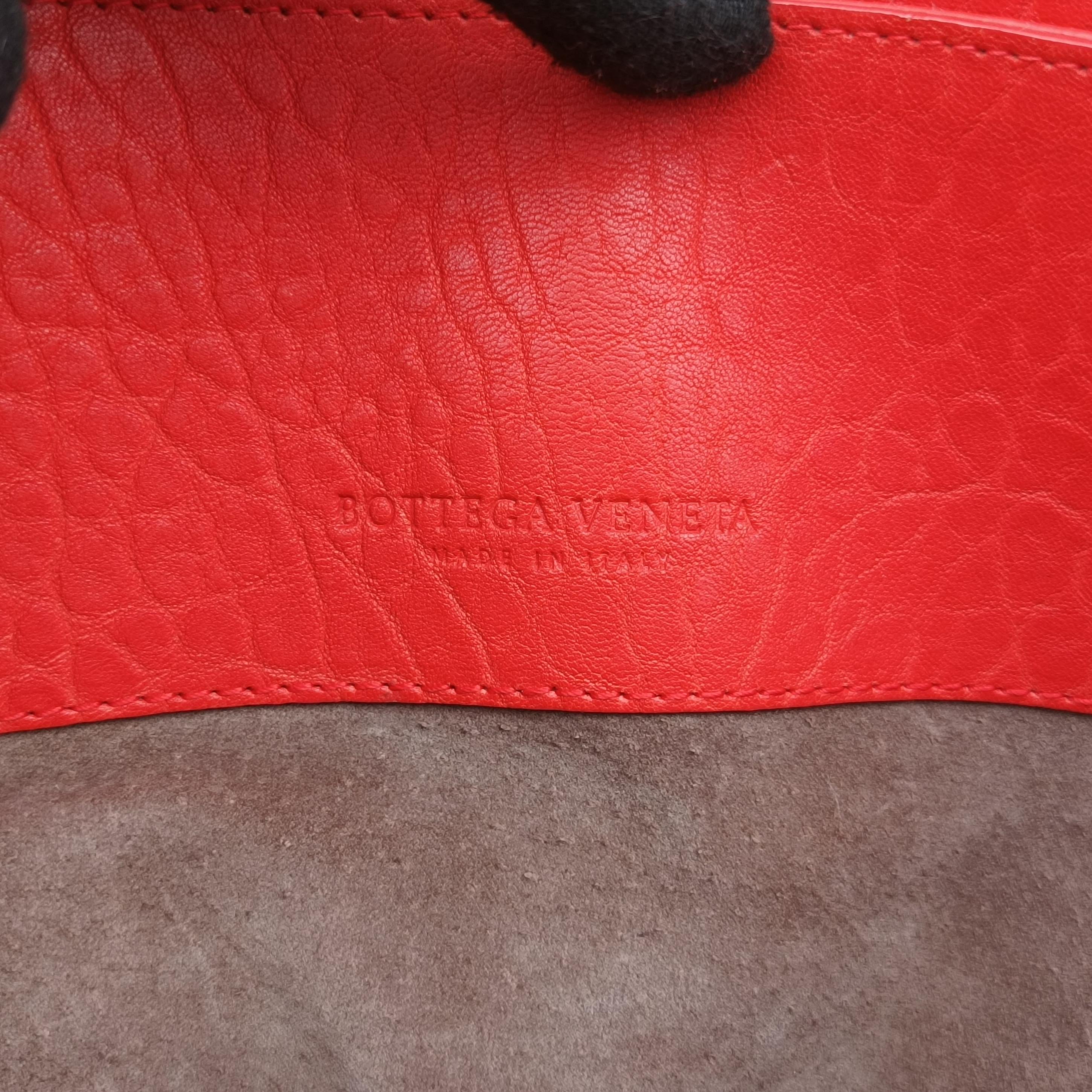Roma Stitch Intrecciato Orange Leather B00114364Cローマ イントレチャート オレンジ レザー B00114364C