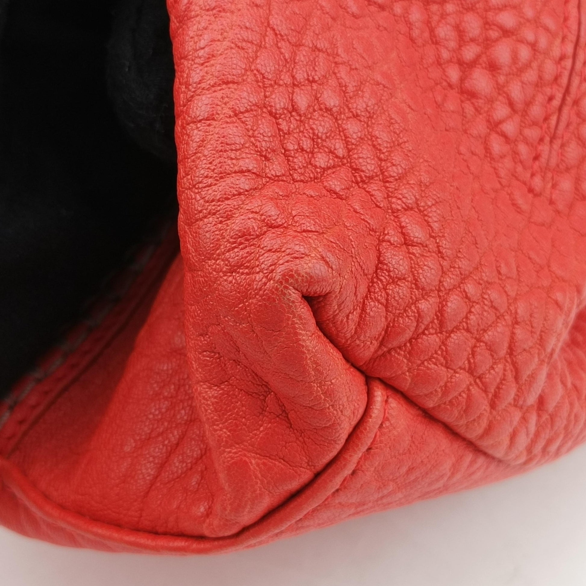 Roma Stitch Intrecciato Orange Leather B00114364Cローマ イントレチャート オレンジ レザー B00114364C