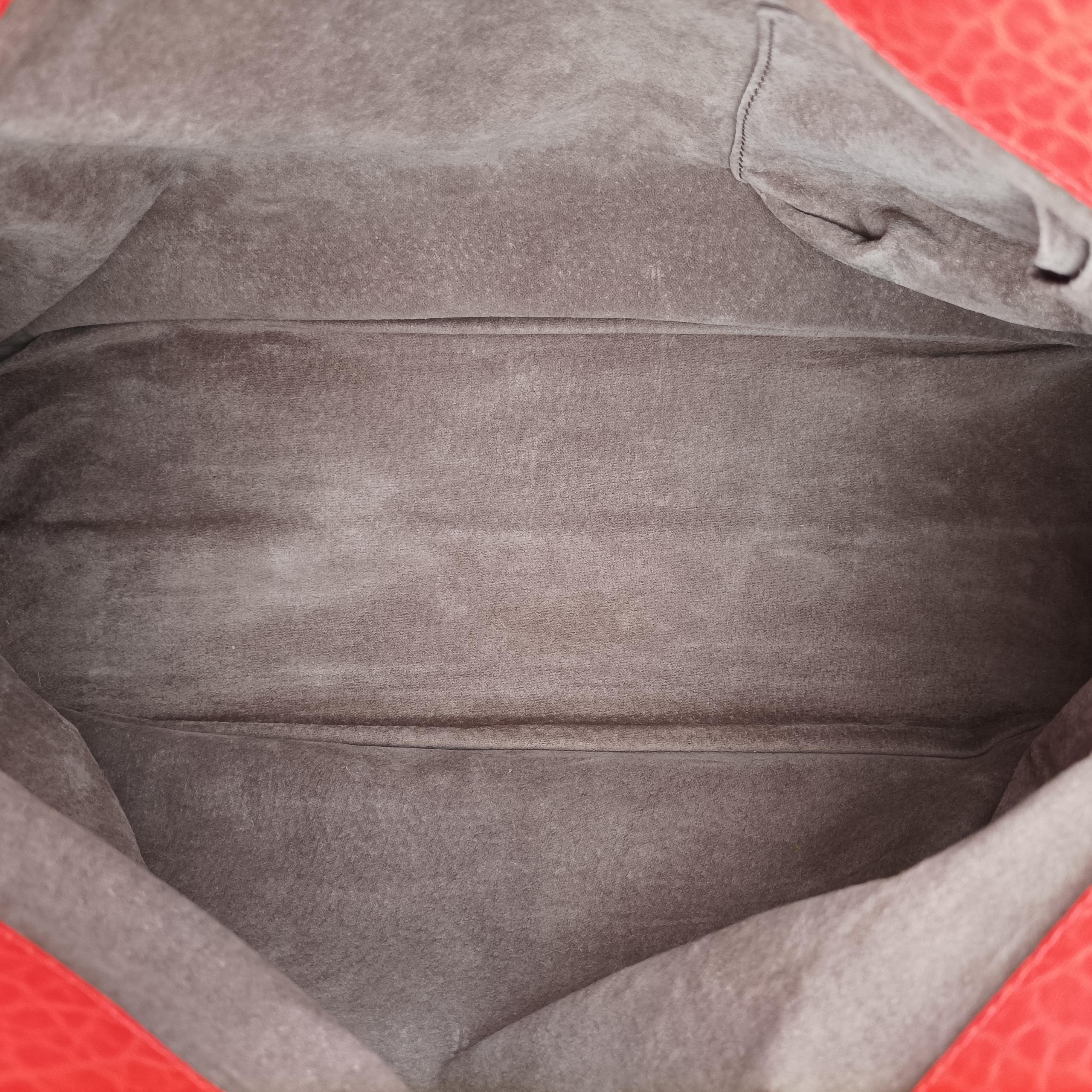 Roma Stitch Intrecciato Orange Leather B00114364Cローマ イントレチャート オレンジ レザー B00114364C