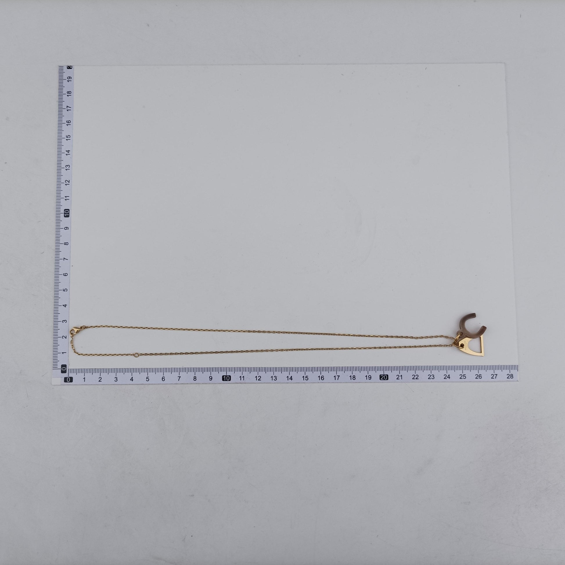 Equestre Pendant Golden×BBrown GP GD 02 70エケストル ペンダント ゴールド×ブラウン GP GD 02 70