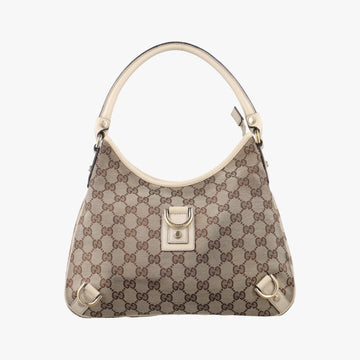 GG Abbey Brown leather 130738 ジージー アビー ブラウン レザー 130738 