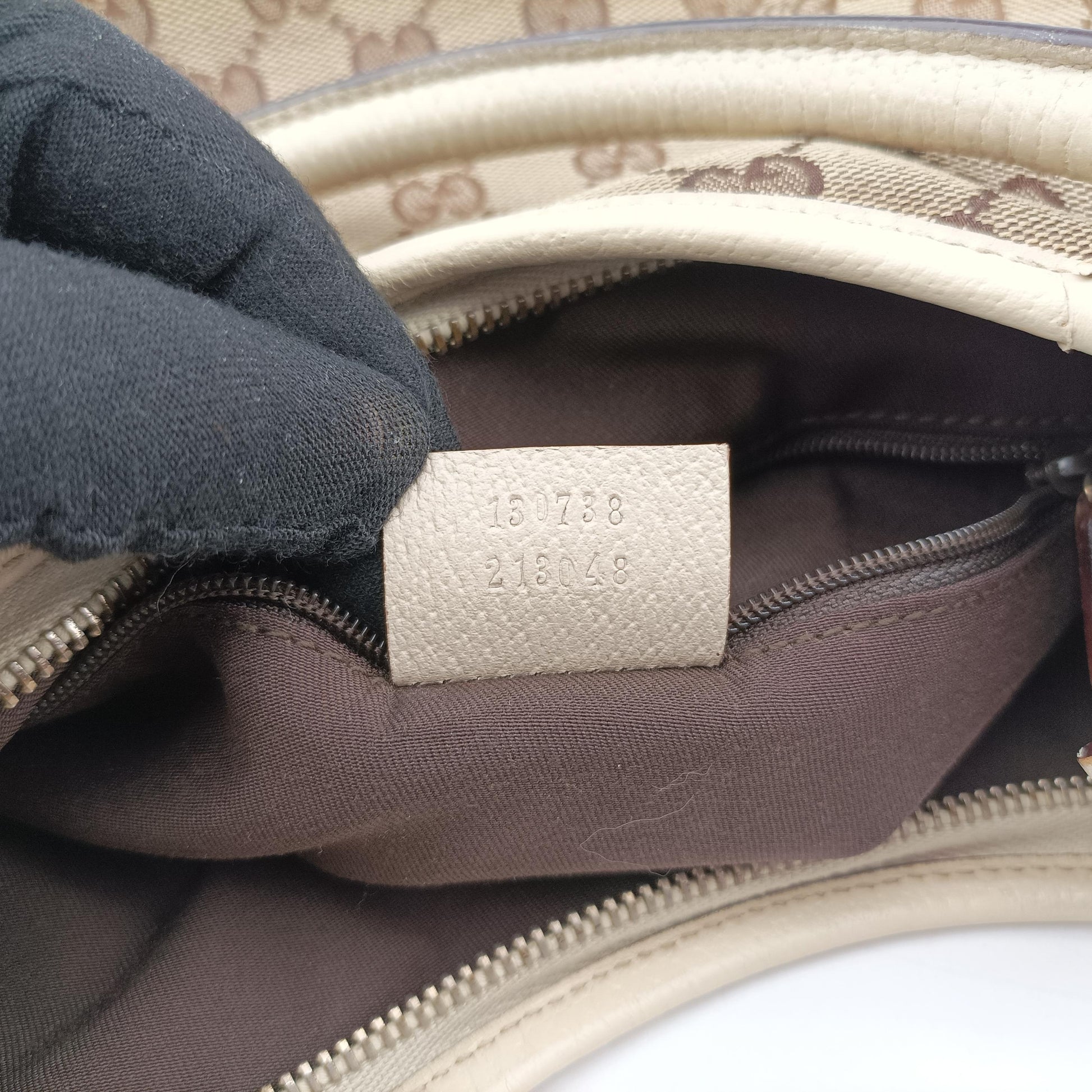 GG Abbey Brown leather 130738 ジージー アビー ブラウン レザー 130738 