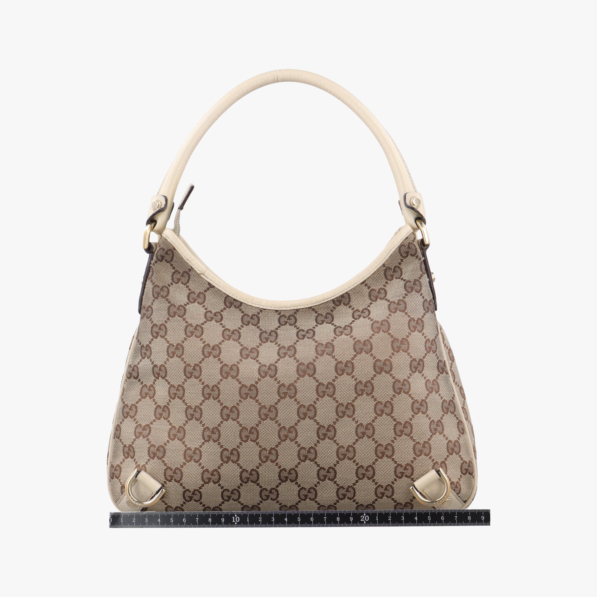 GG Abbey Brown leather 130738 ジージー アビー ブラウン レザー 130738 