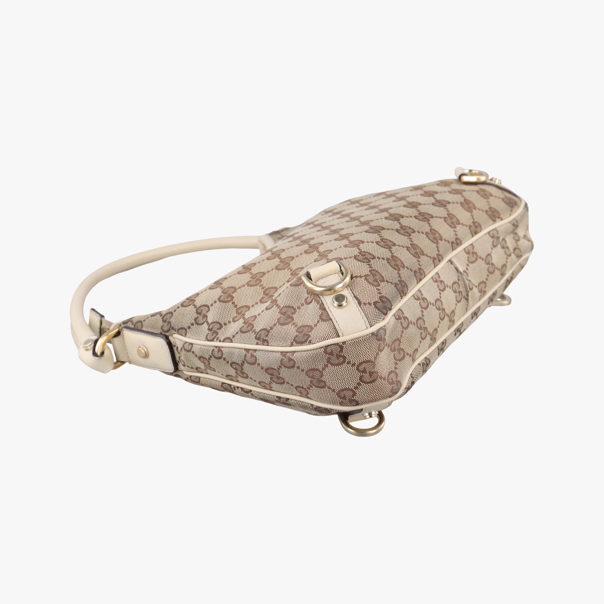 GG Abbey Brown leather 130738 ジージー アビー ブラウン レザー 130738 