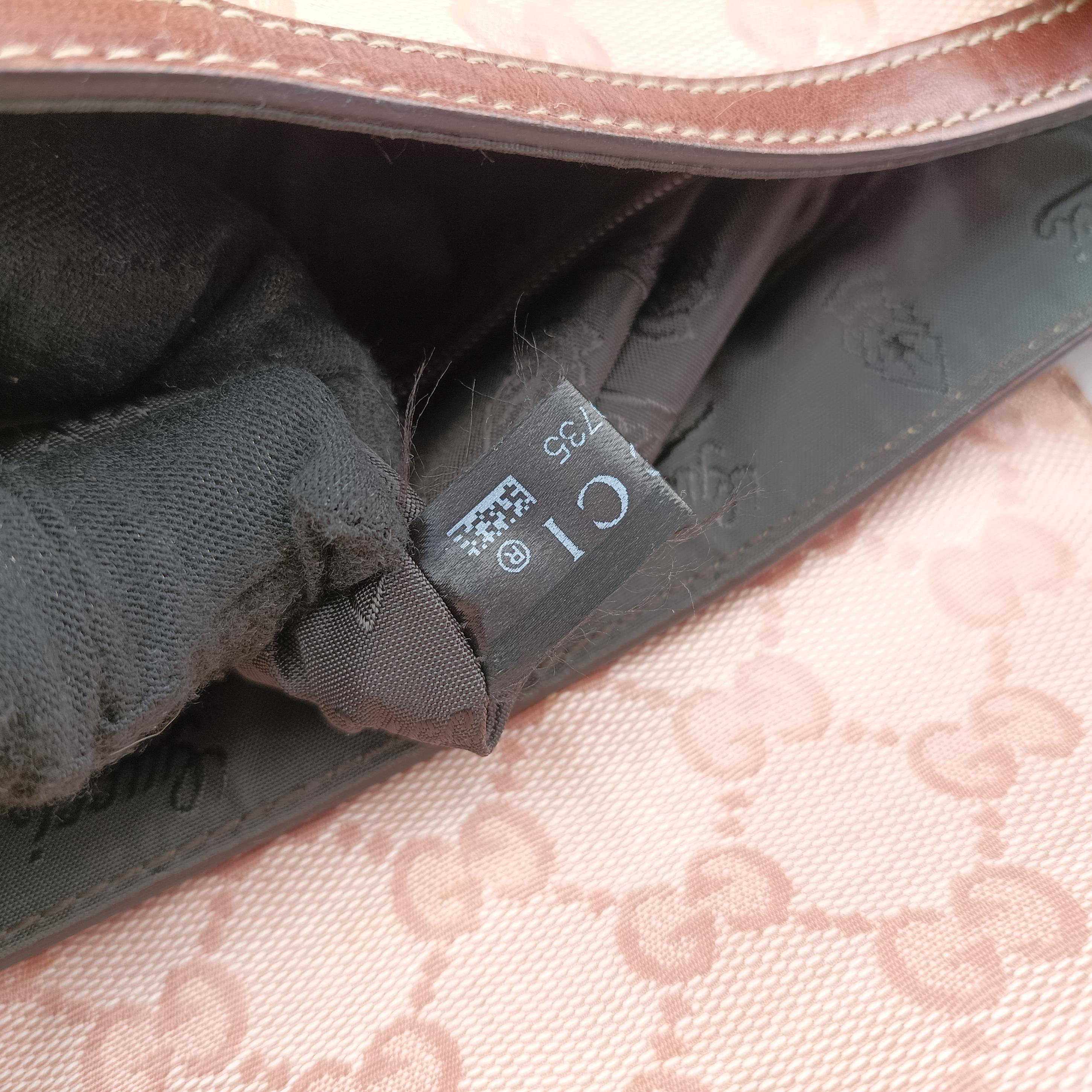 GG Crystal Duchessa Flap Beige x Pink PVC coated canvas 181476 I2260735GGクリスタル ドゥケッサ フラップ ベージュ×ピンク PVCコーティングキャンバス 181476 I2260735