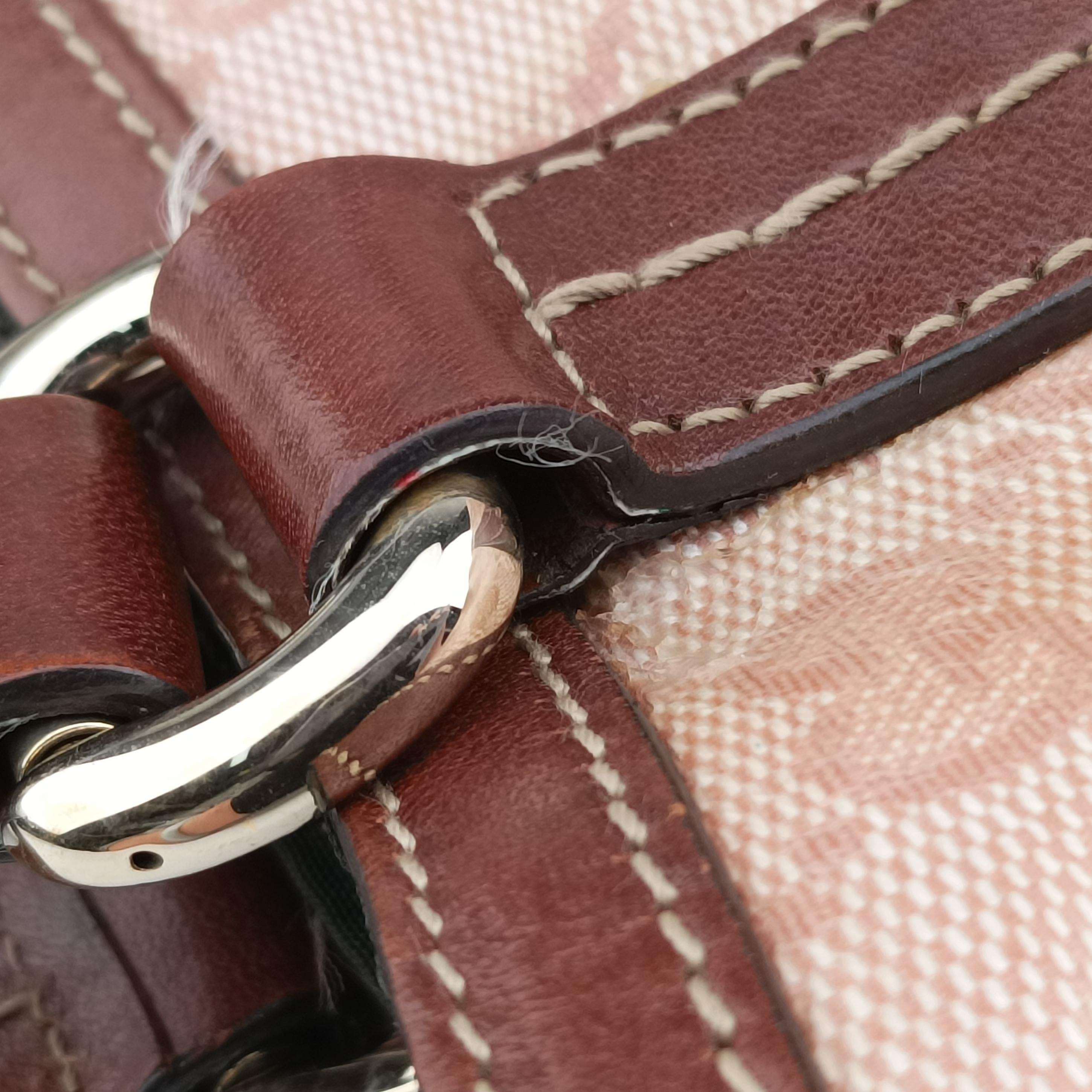 GG Crystal Duchessa Flap Beige x Pink PVC coated canvas 181476 I2260735GGクリスタル ドゥケッサ フラップ ベージュ×ピンク PVCコーティングキャンバス 181476 I2260735