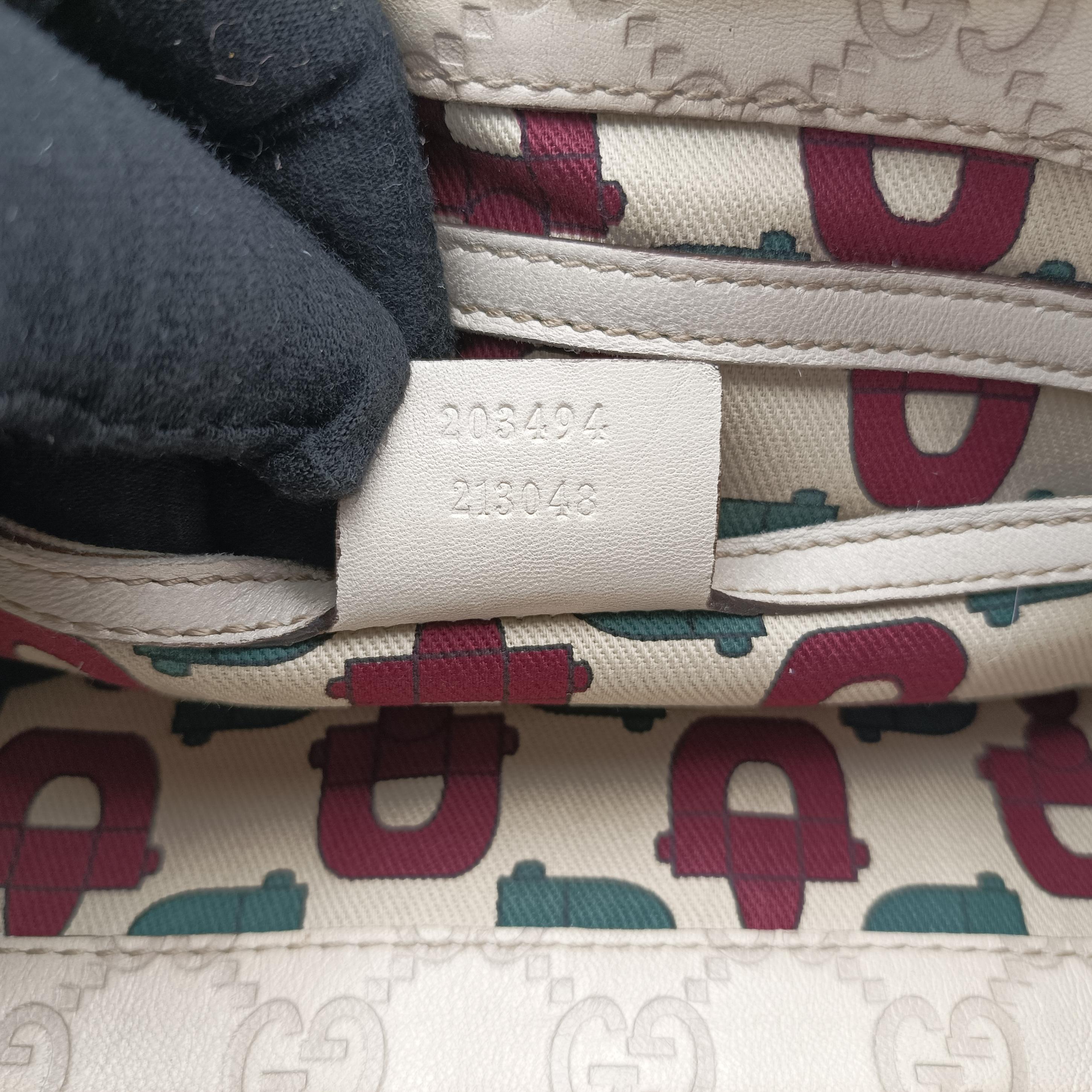 New Jackie White Leather 203494 C3718913ニュージャッキー ホワイト レザー 203494 C3718913