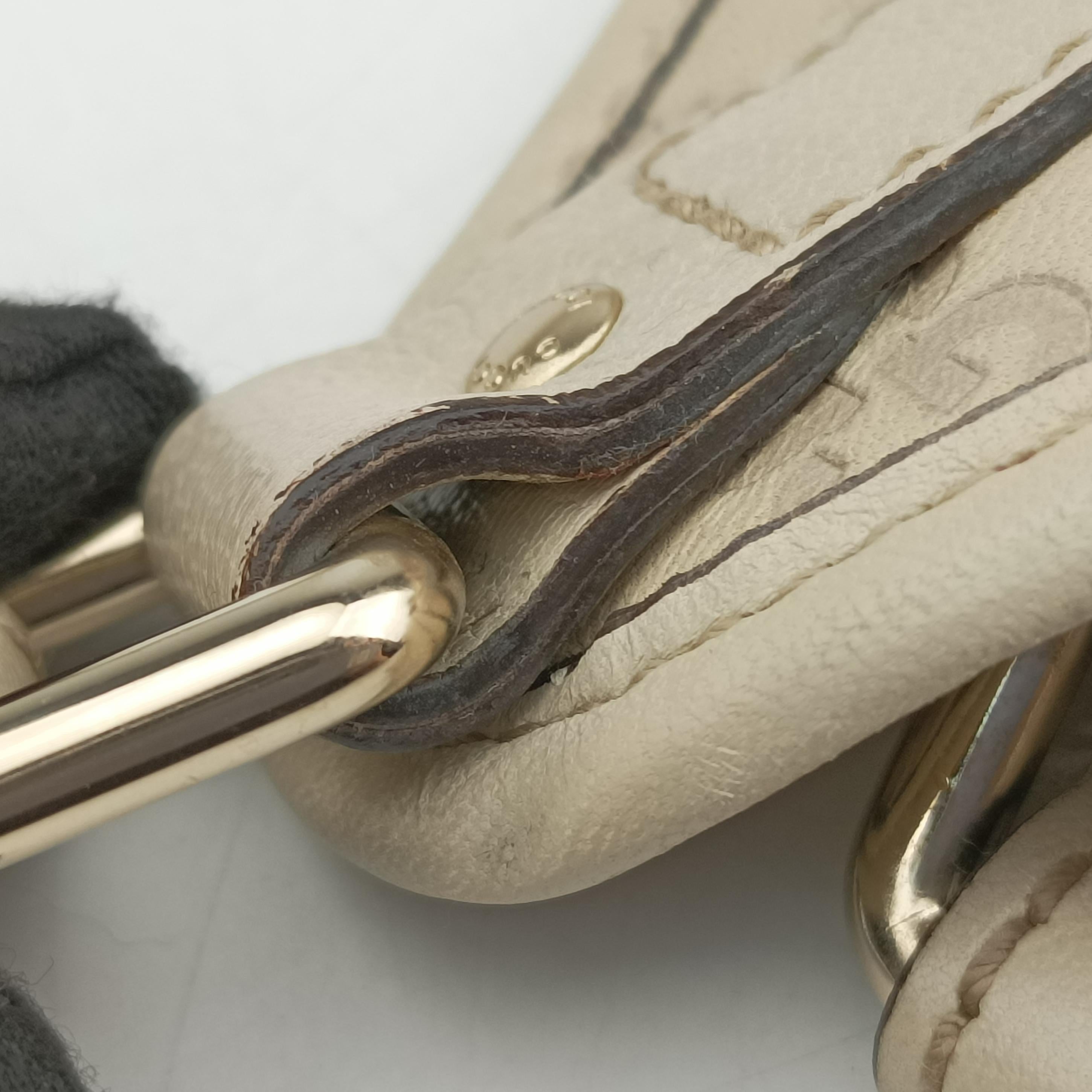 New Jackie White Leather 203494 C3718913ニュージャッキー ホワイト レザー 203494 C3718913