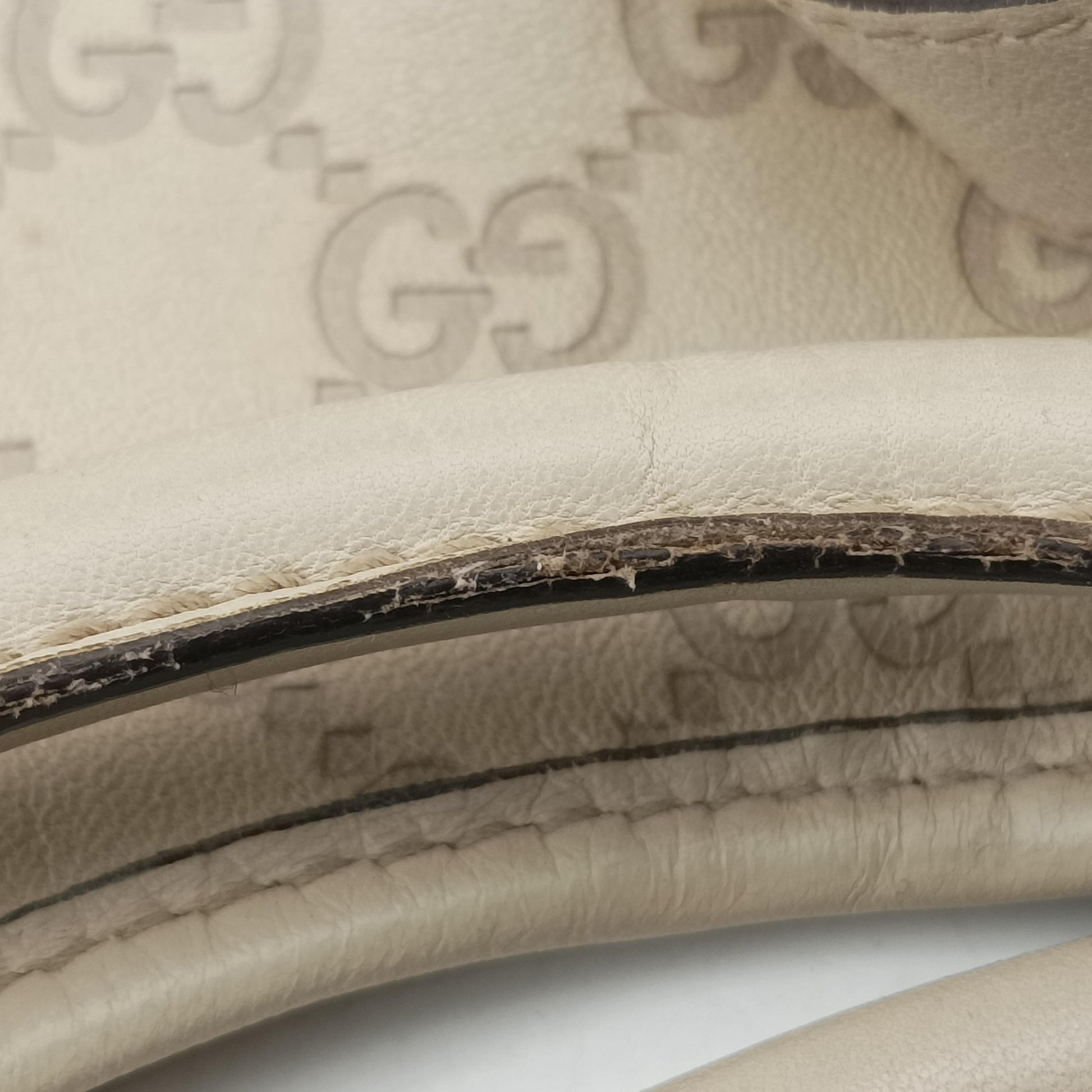 New Jackie White Leather 203494 C3718913ニュージャッキー ホワイト レザー 203494 C3718913