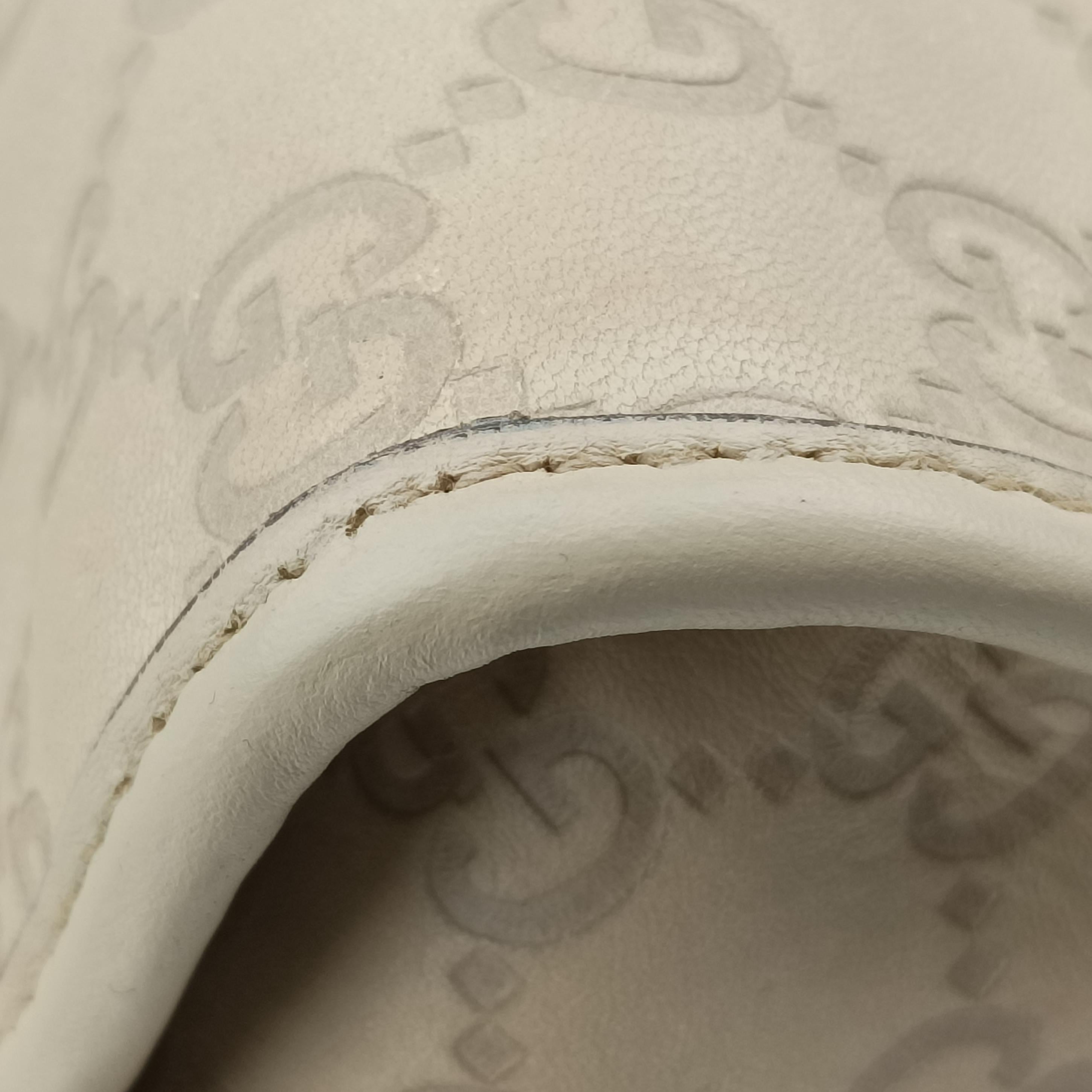 New Jackie White Leather 203494 C3718913ニュージャッキー ホワイト レザー 203494 C3718913