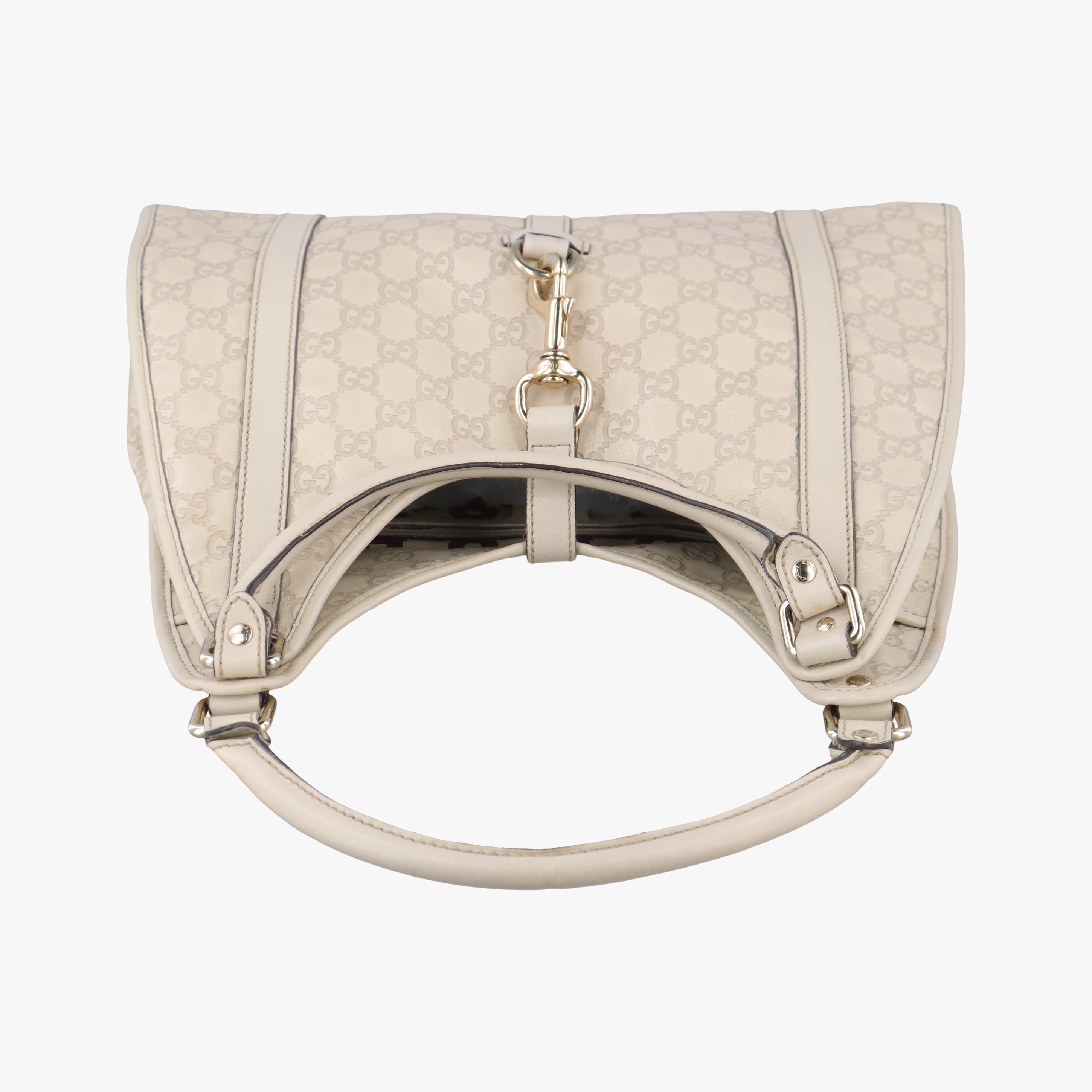 New Jackie White Leather 203494 C3718913ニュージャッキー ホワイト レザー 203494 C3718913