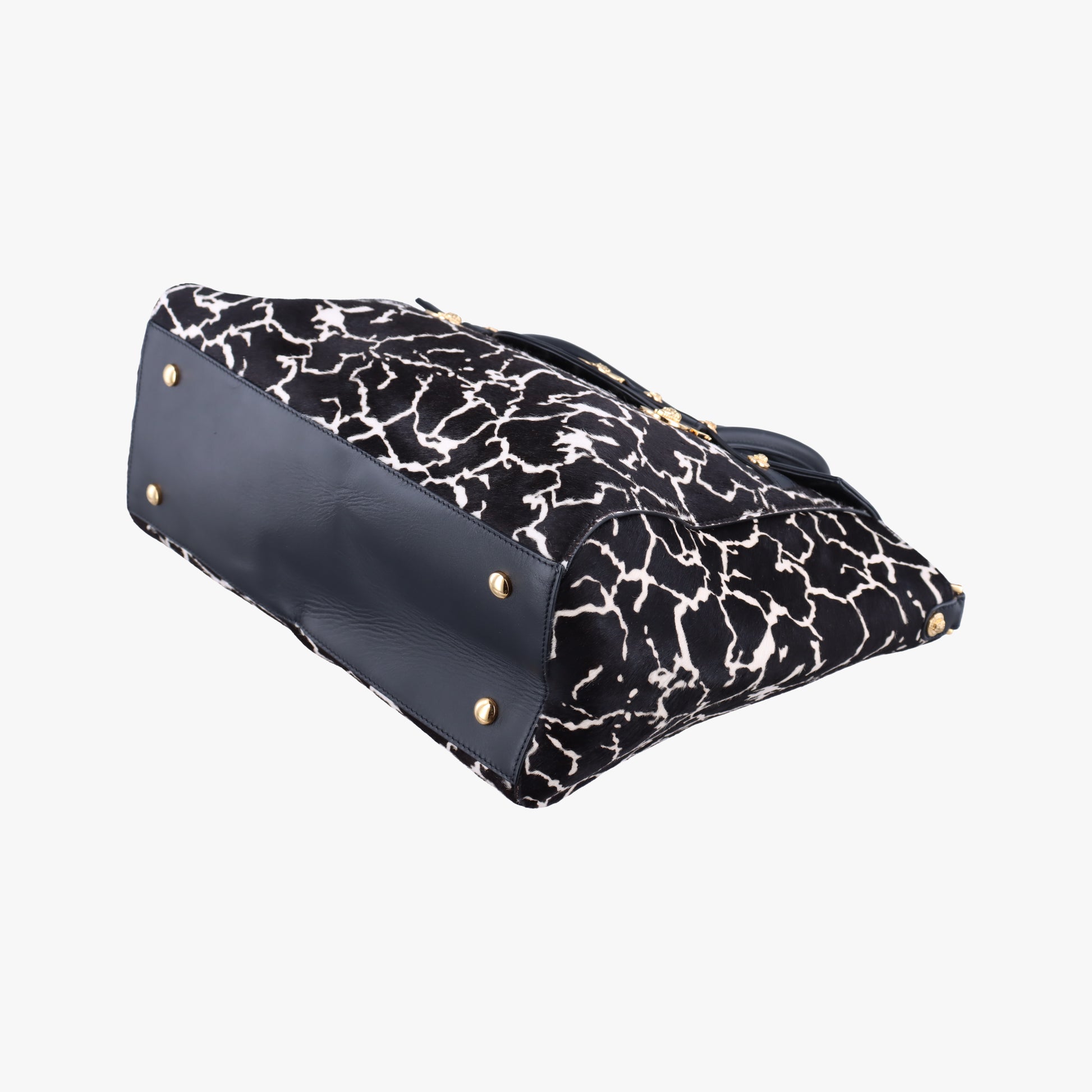 medusa Black×Multicolour ponyhair×leather CLG460 221 238 742メデゥーサ ブラック×マルチカラー ハラコ×レザー CLG460 221 238 742