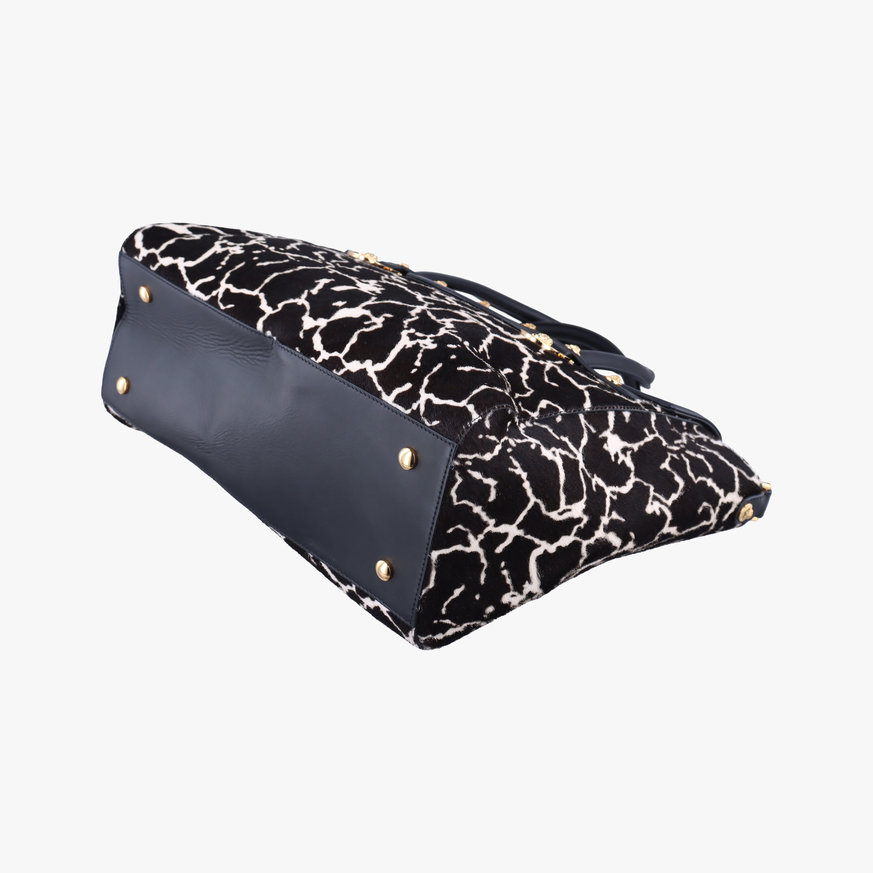 medusa Black×Multicolour ponyhair×leather CLG460 221 238 742メデゥーサ ブラック×マルチカラー ハラコ×レザー CLG460 221 238 742