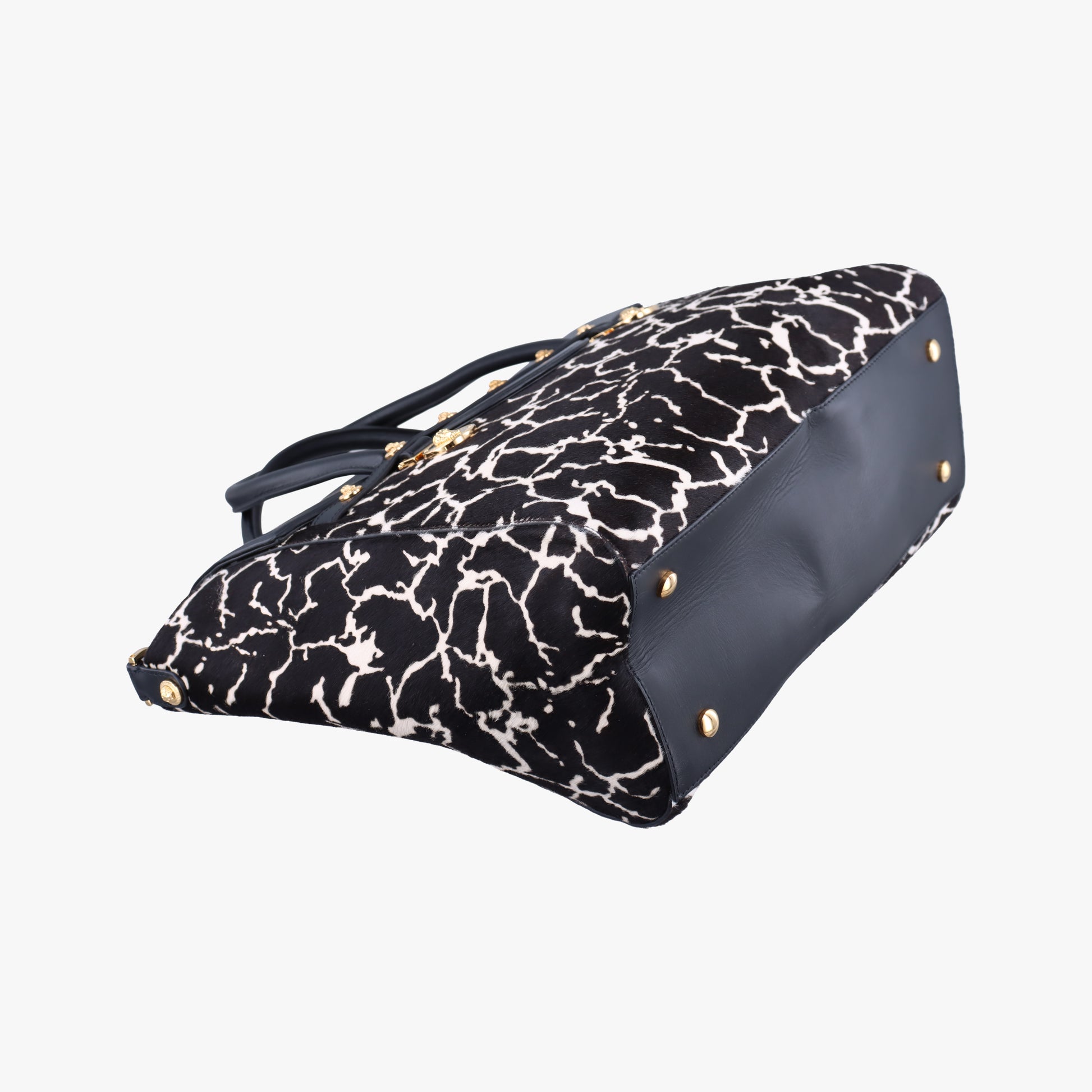 medusa Black×Multicolour ponyhair×leather CLG460 221 238 742メデゥーサ ブラック×マルチカラー ハラコ×レザー CLG460 221 238 742