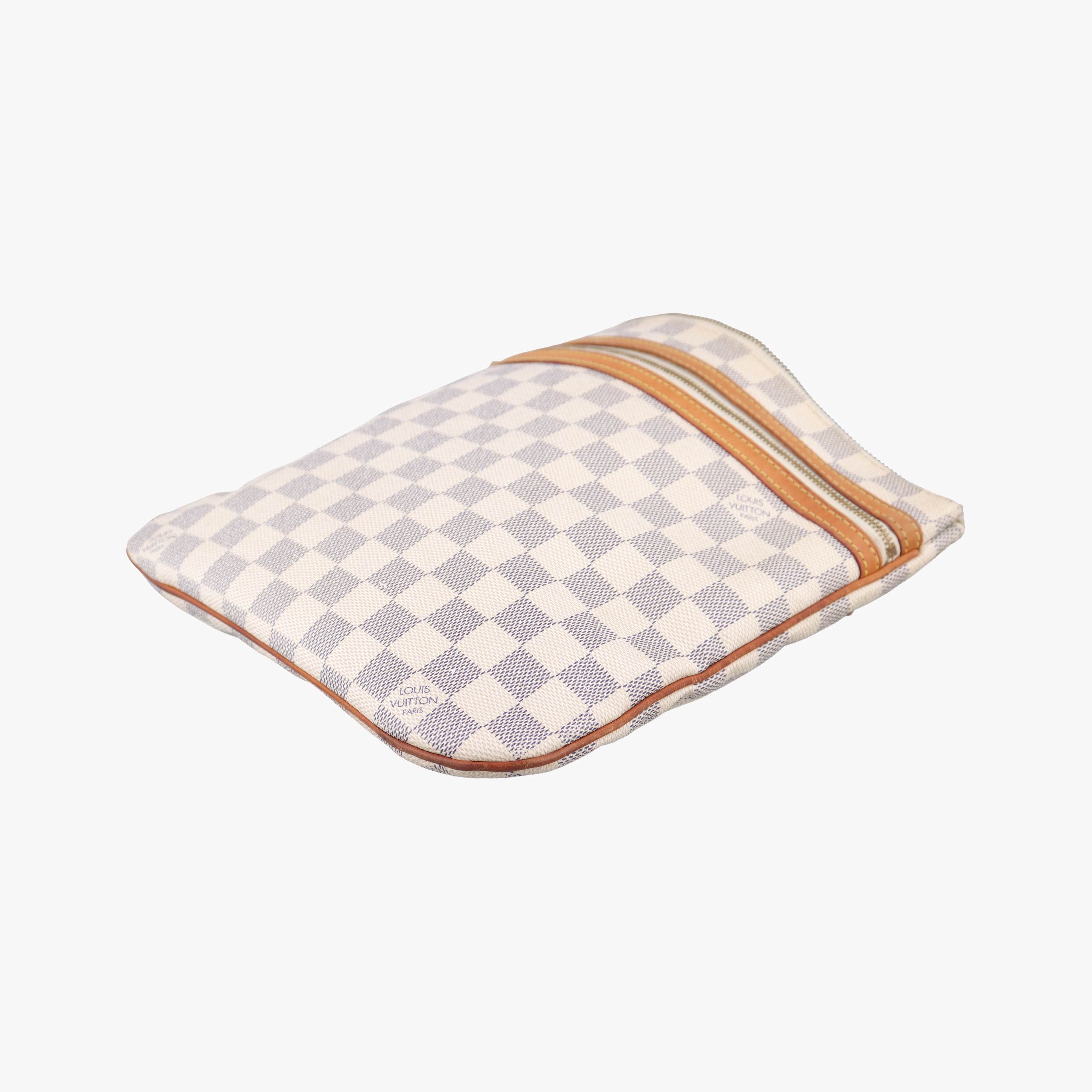 Pochette Bosphore Azur Damier Canvas N51112 MI3087ポシェットボスフォール アズール ダミエキャンバス N51112 MI3087